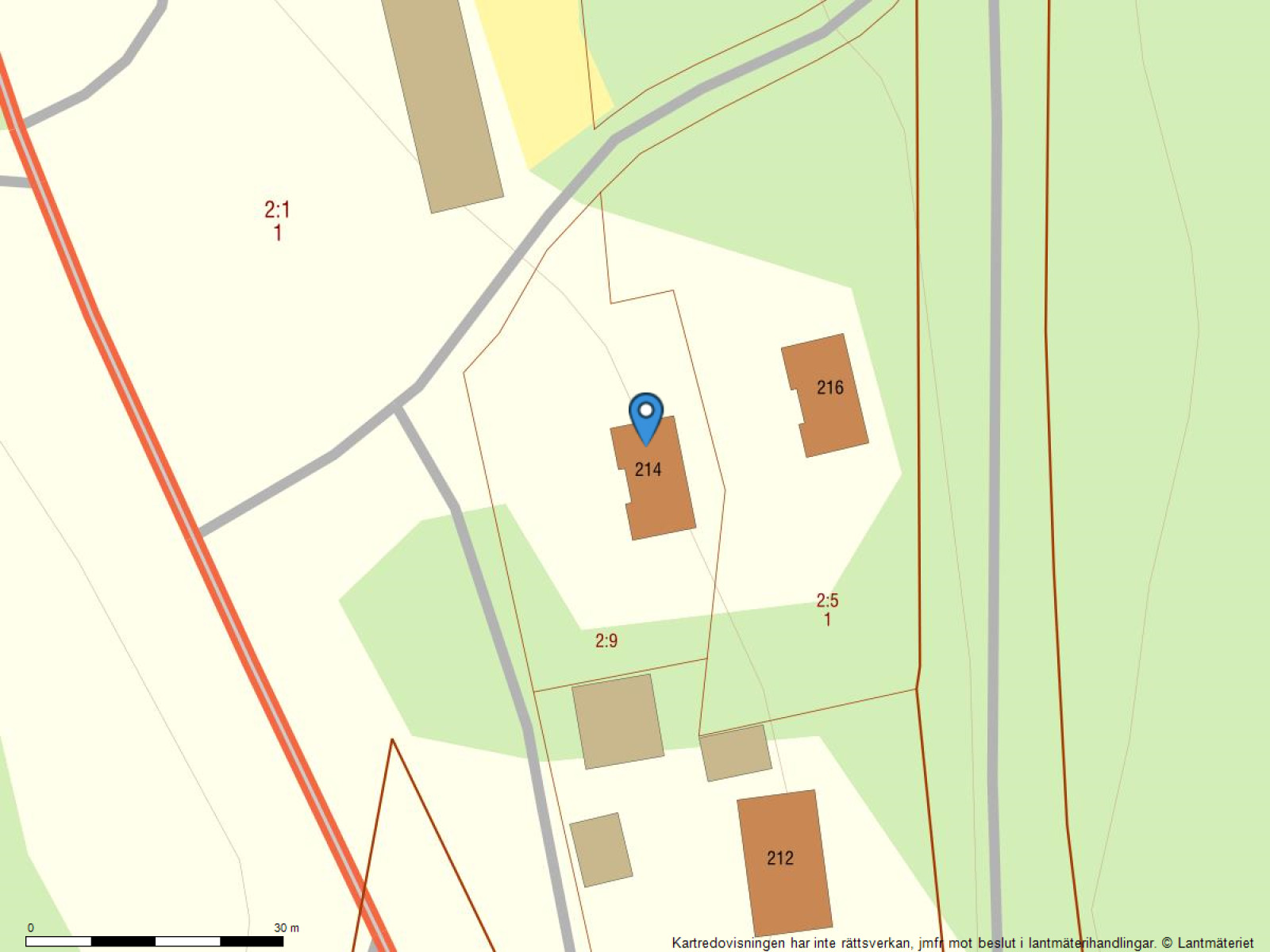 Fastighetskarta Källan 214