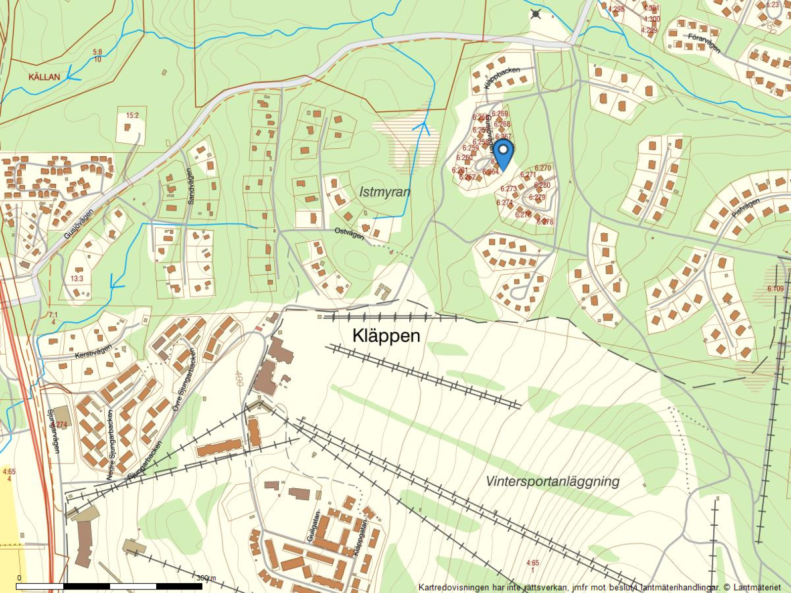 Fastighetskarta Gusjövägen 336