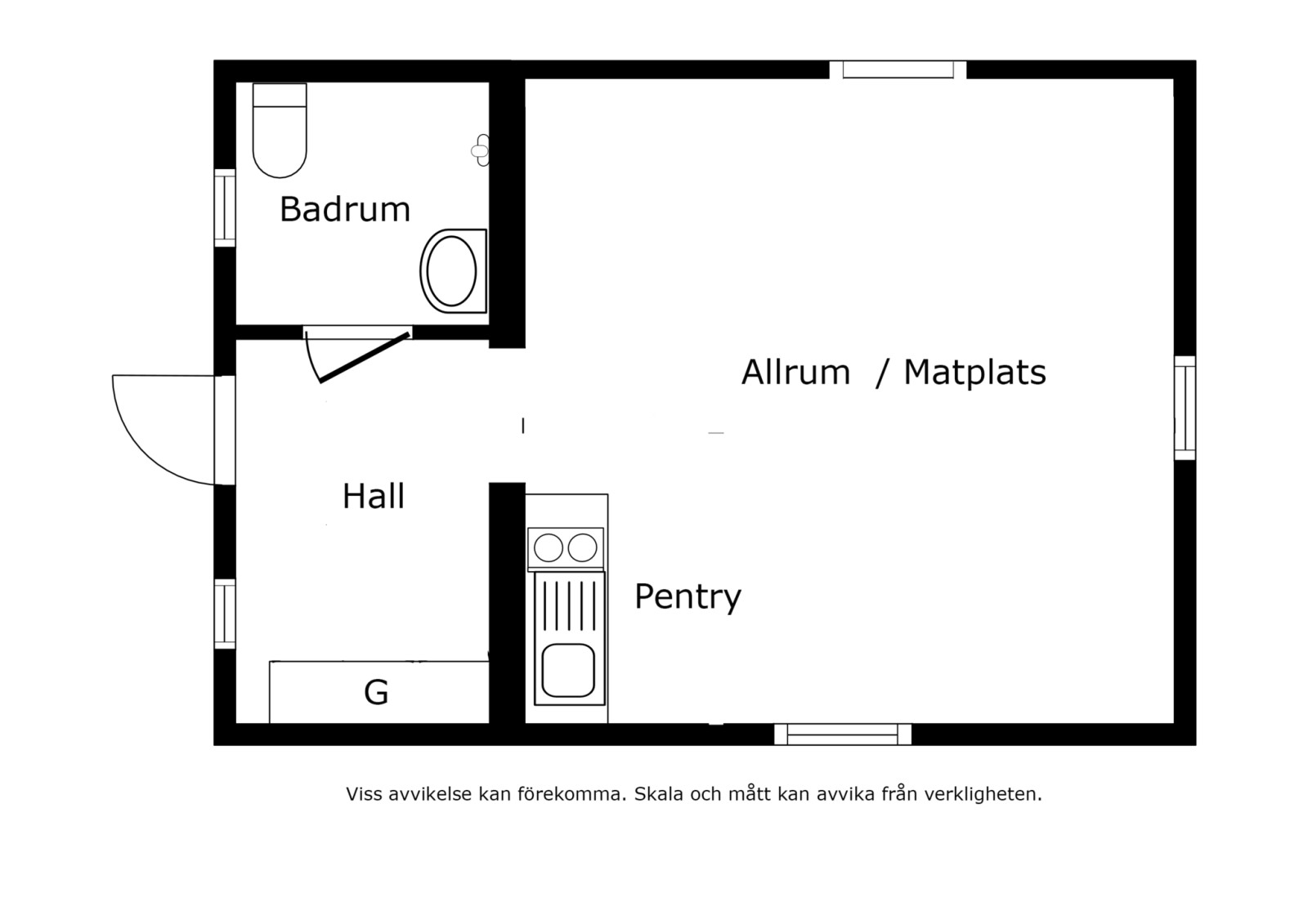 Planskiss gäststuga Josvallen 6