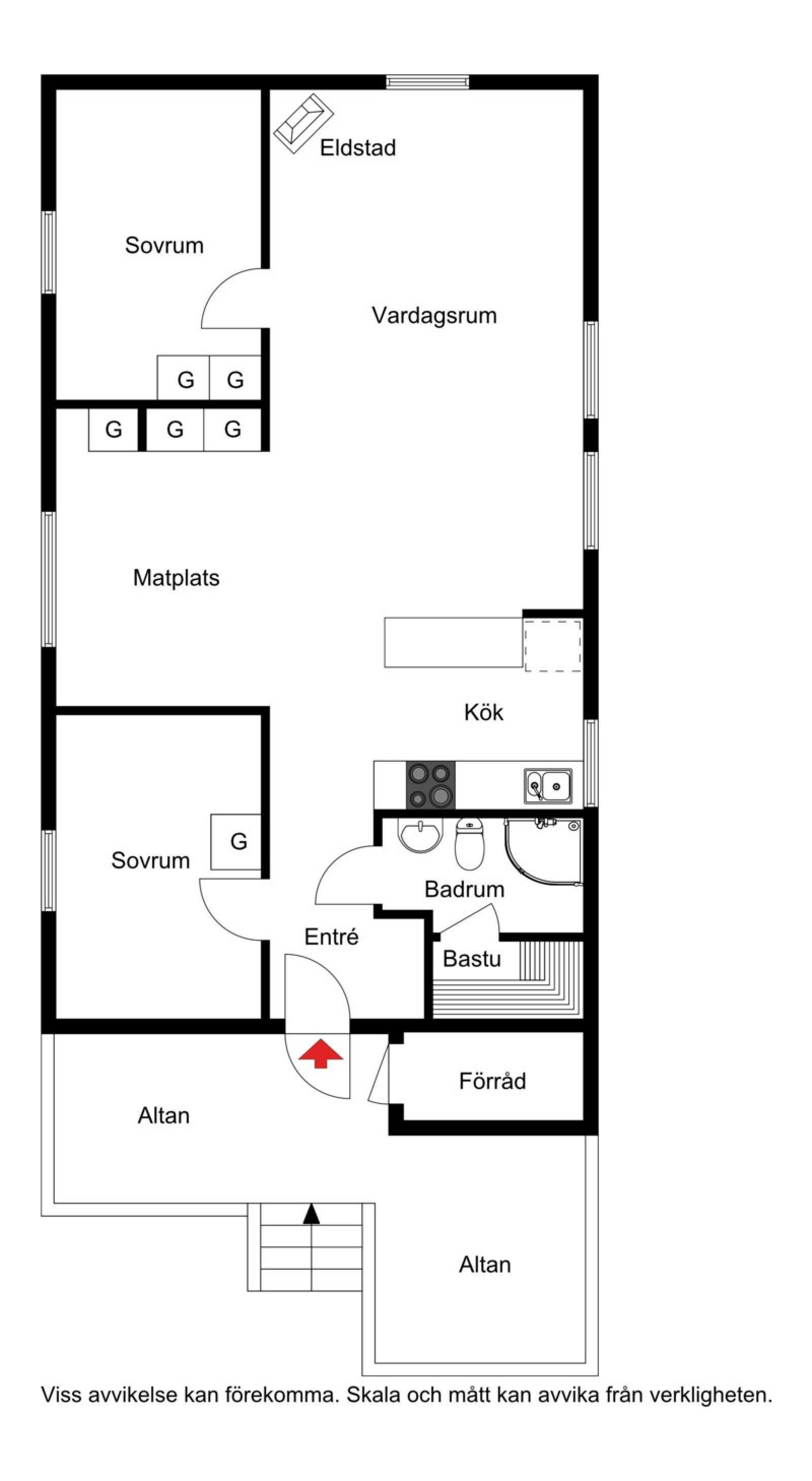 Planskiss Norra Brändan 310