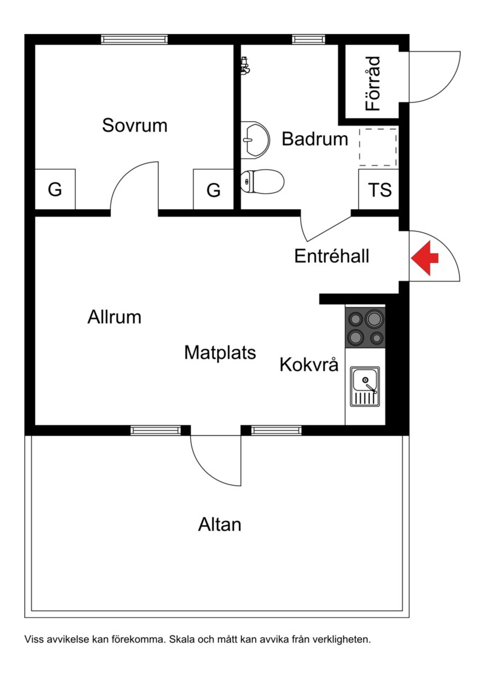 Planskiss Gröna byn 519 A
