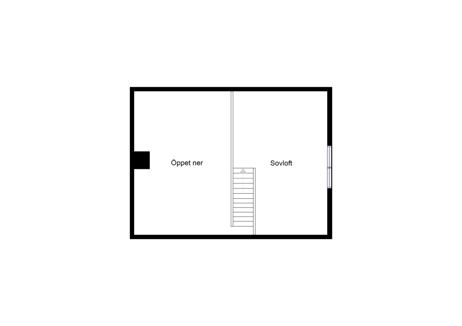 Planskiss loft Kärleksstigen 103