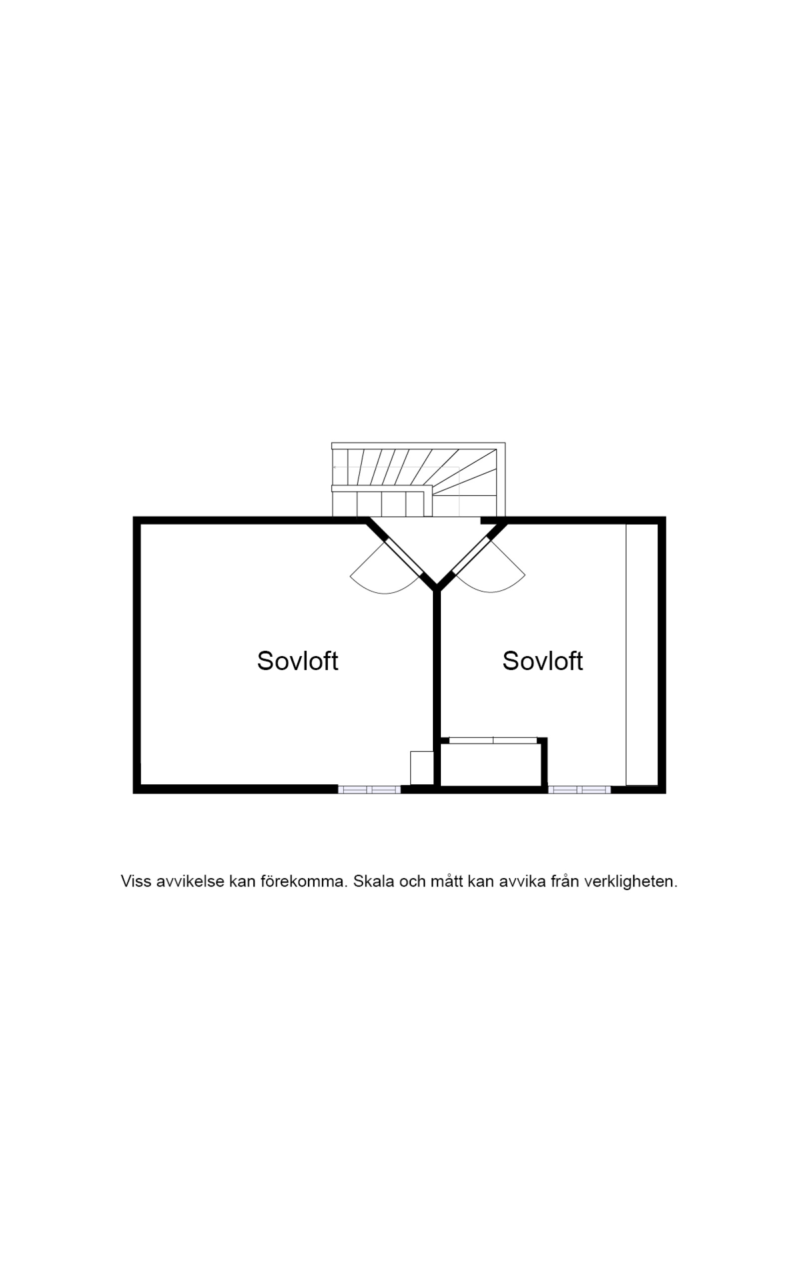 Planskiss loft Hjortstigen 36