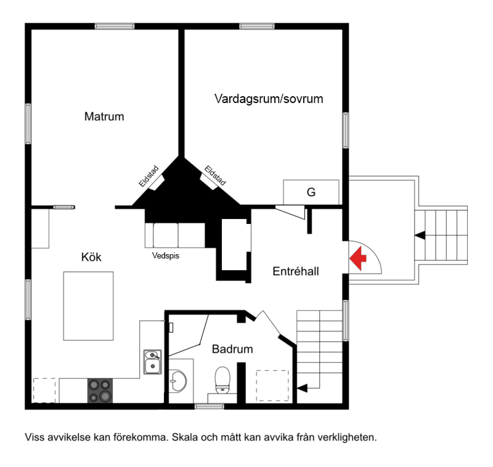 Planskiss Gammelvägen 83, Livgården