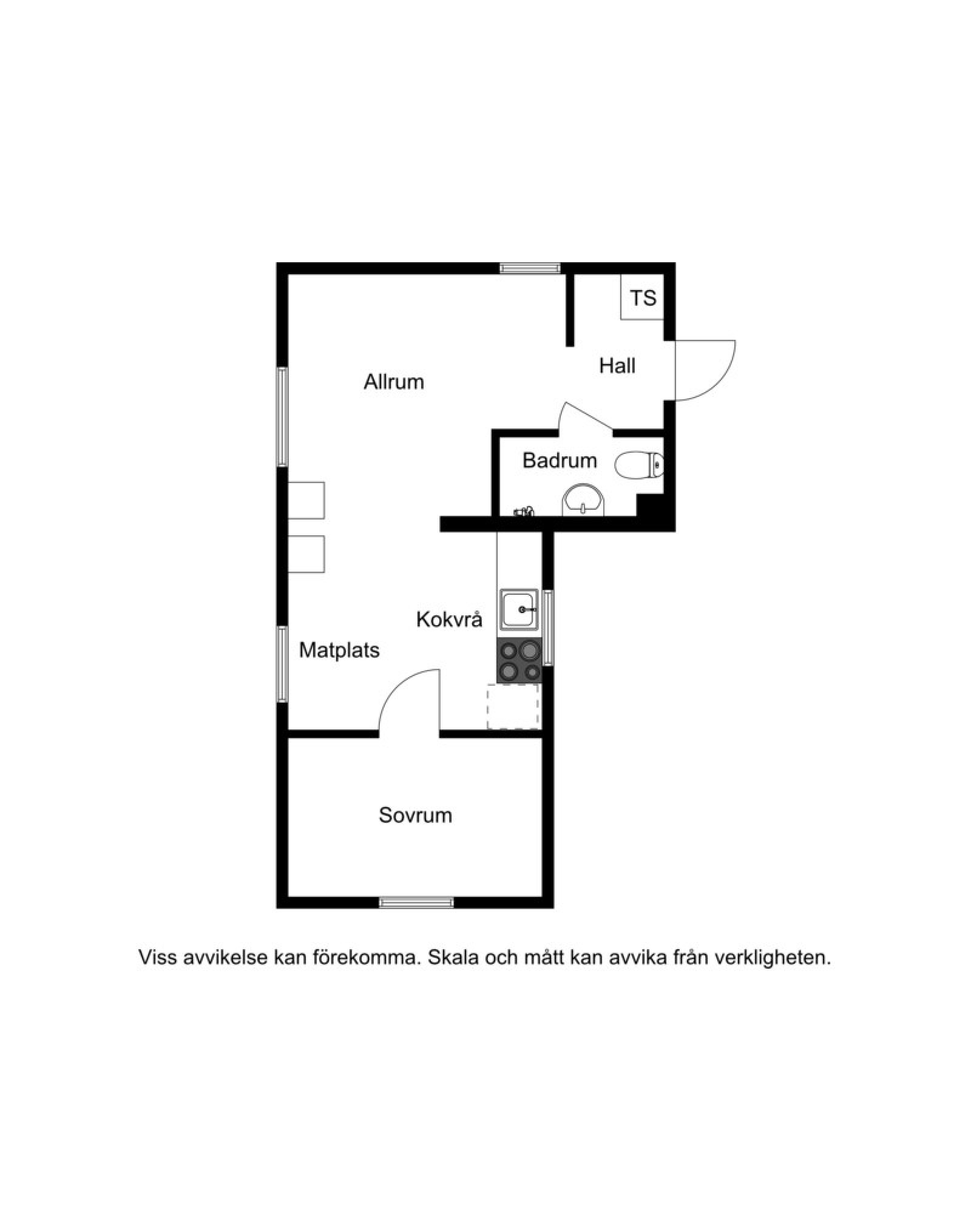 Planskiss gäststuga Gilleråsvägen 55