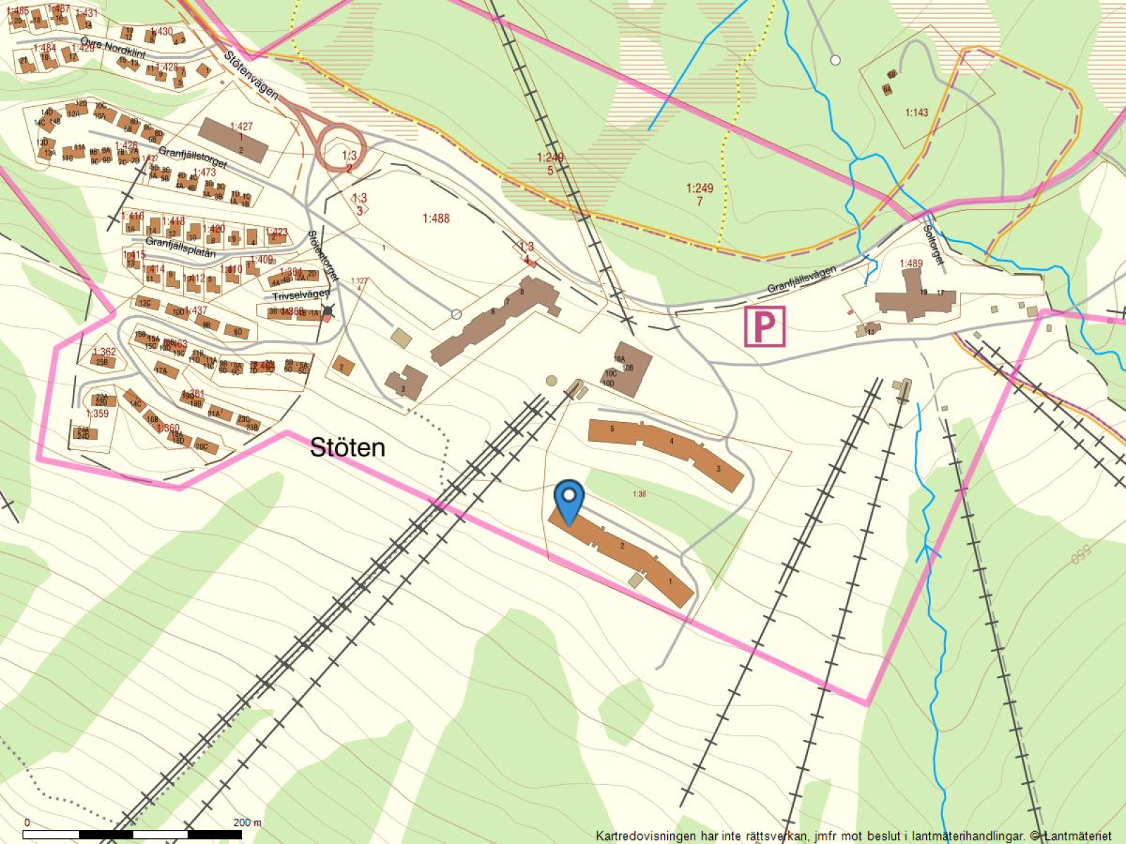 Fastighetskarta Stöten Mitt 453