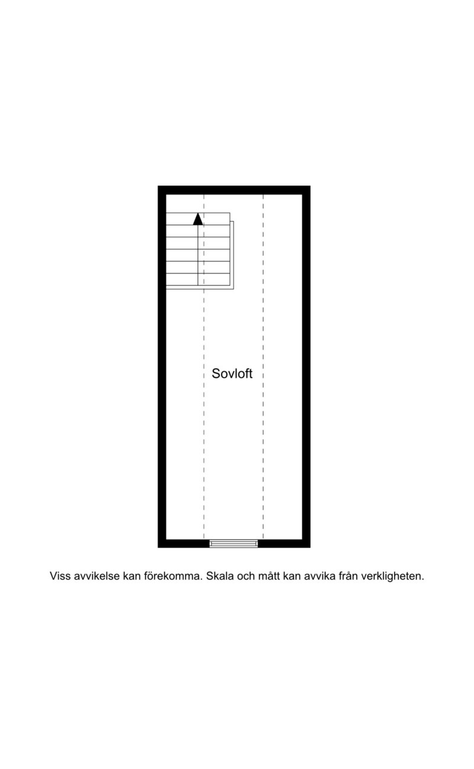 Planskiss loft Fjällvenstigen 12
