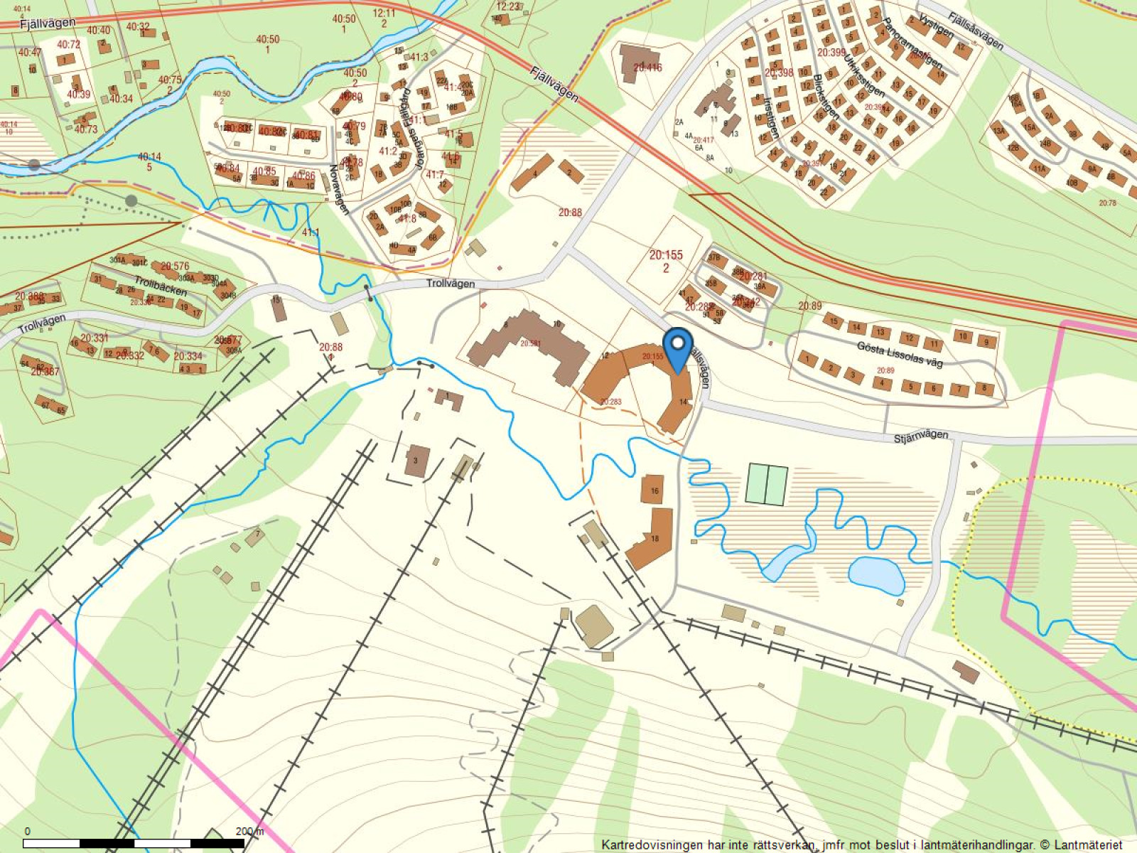 Fastighetskarta Hundfjällscenter 314