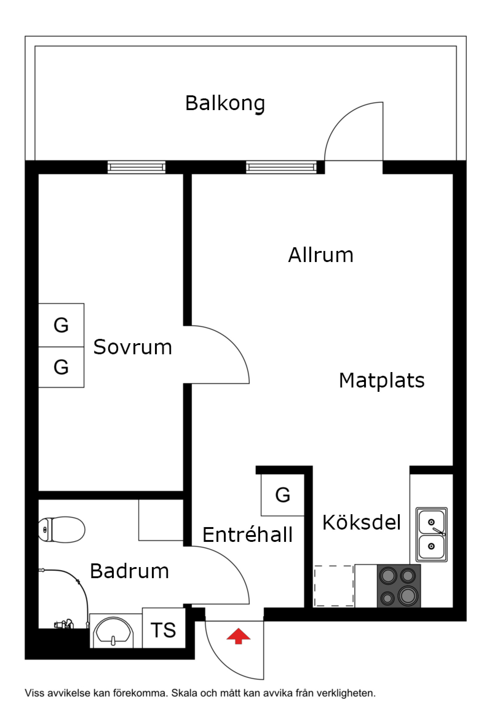 Planskiss Hundfjällscenter 314