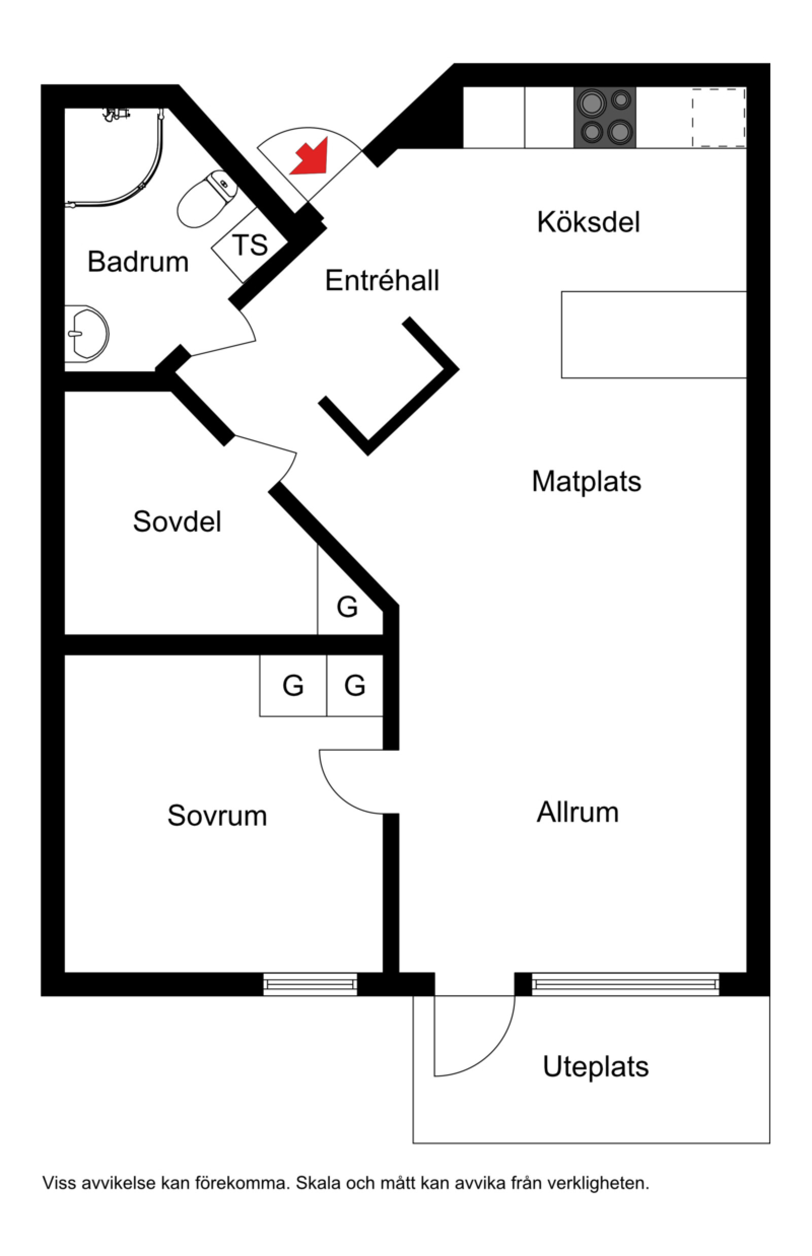 Planskiss Storfjället D 12
