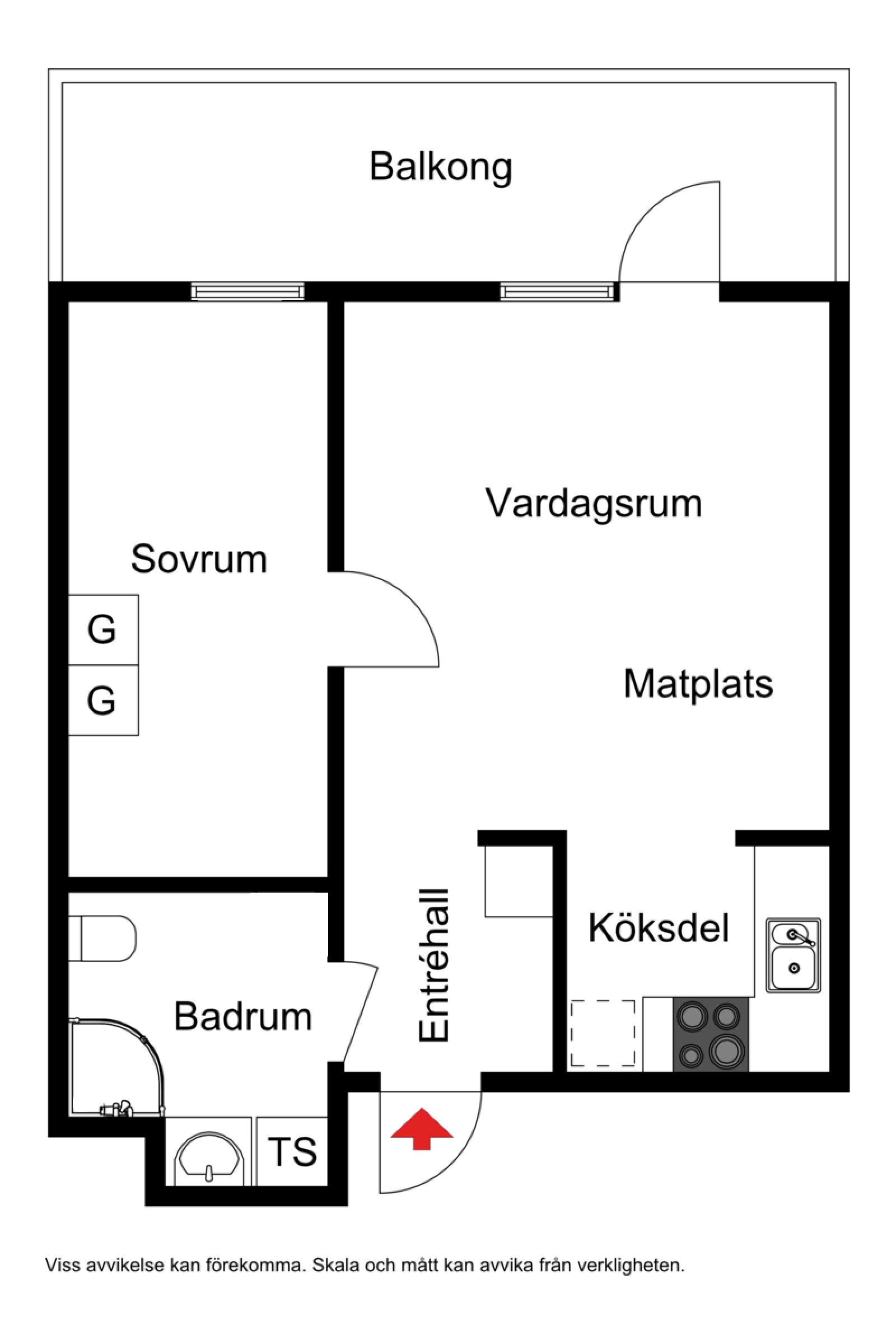 Planskiss Hundfjällscenter 310