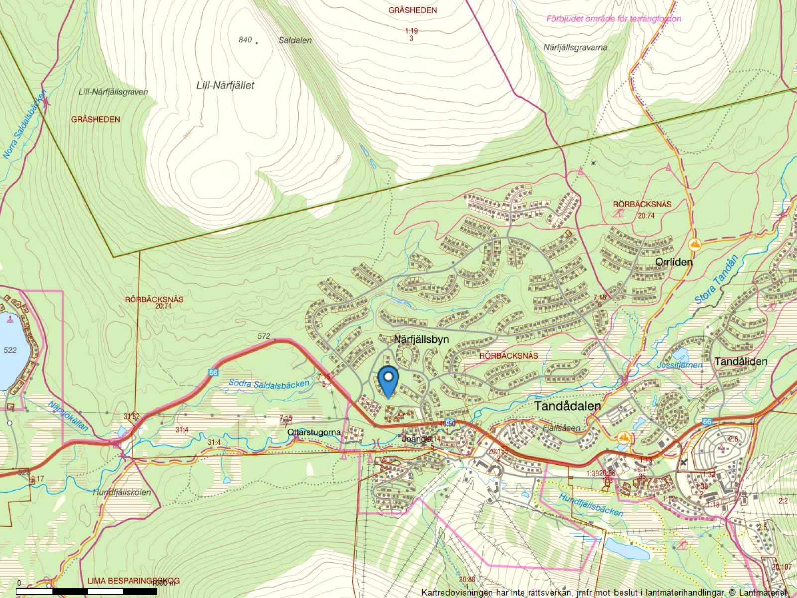 Fastighetskarta Vallavägen 10