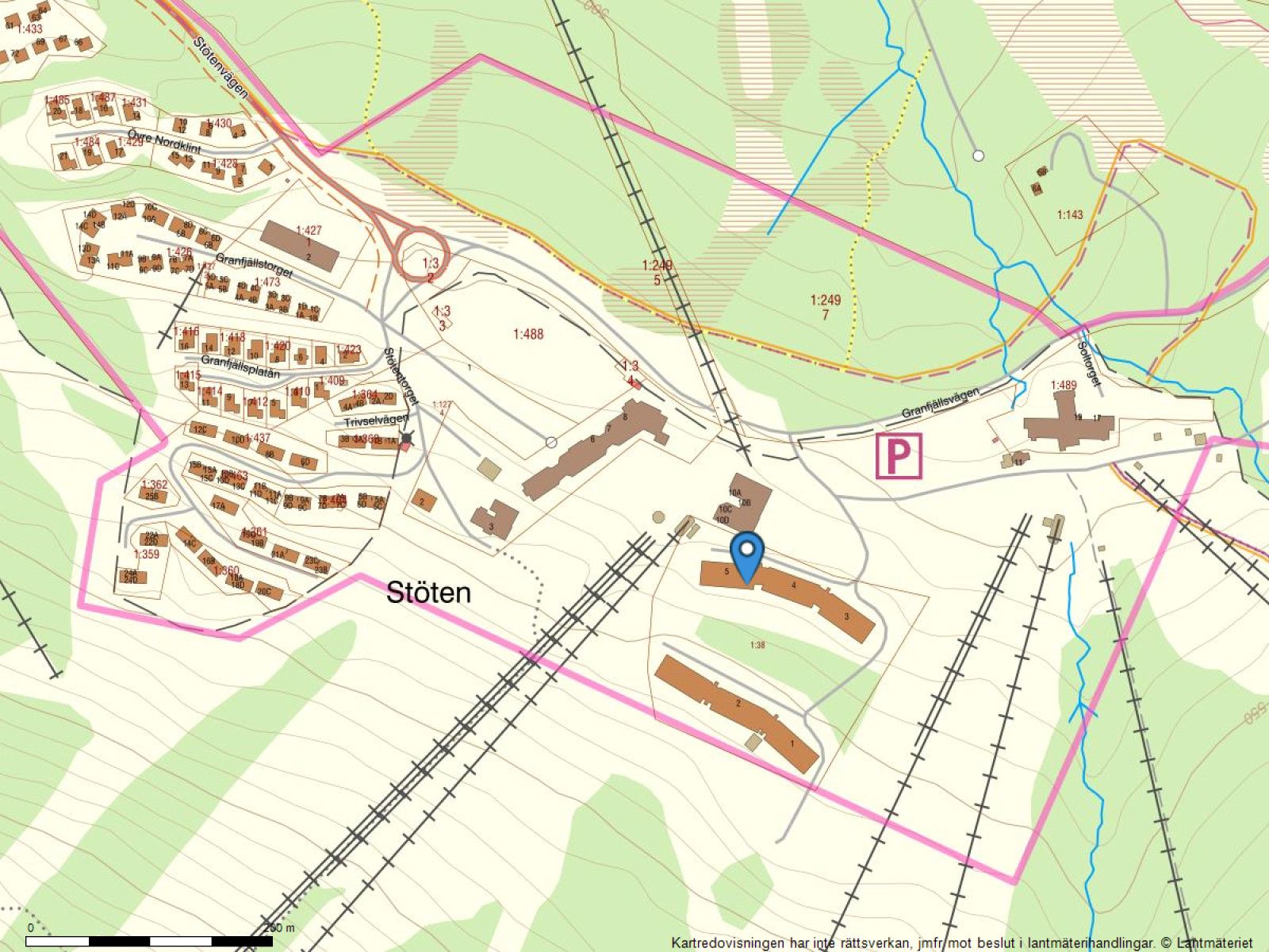 Fastighetskarta Stöten Mitt 252