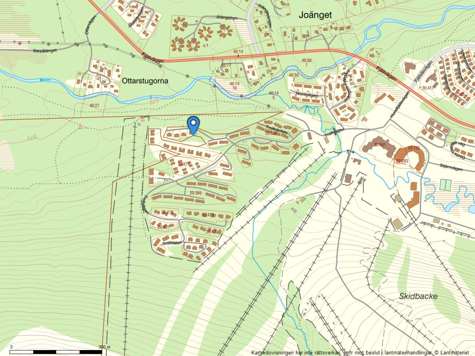 Fastighetskarta Trolldalen 2A