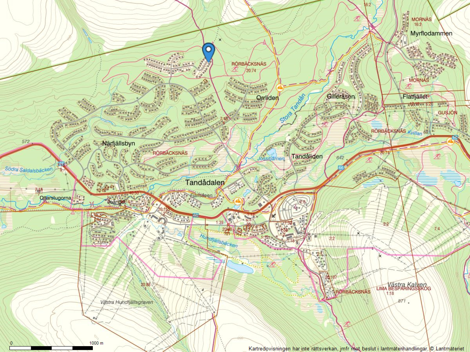Fastighetskarta Hjortstigen 59A