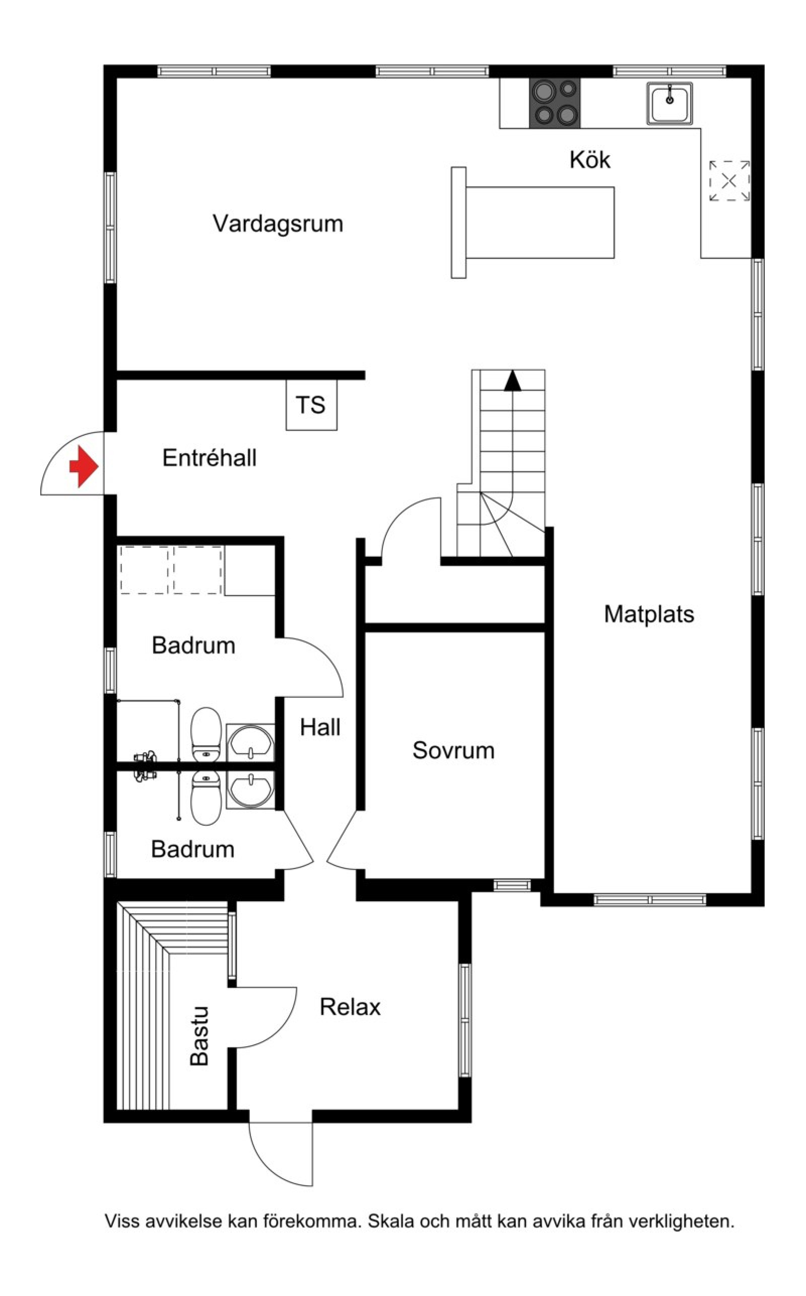 Planskiss Granfjällsporten 63