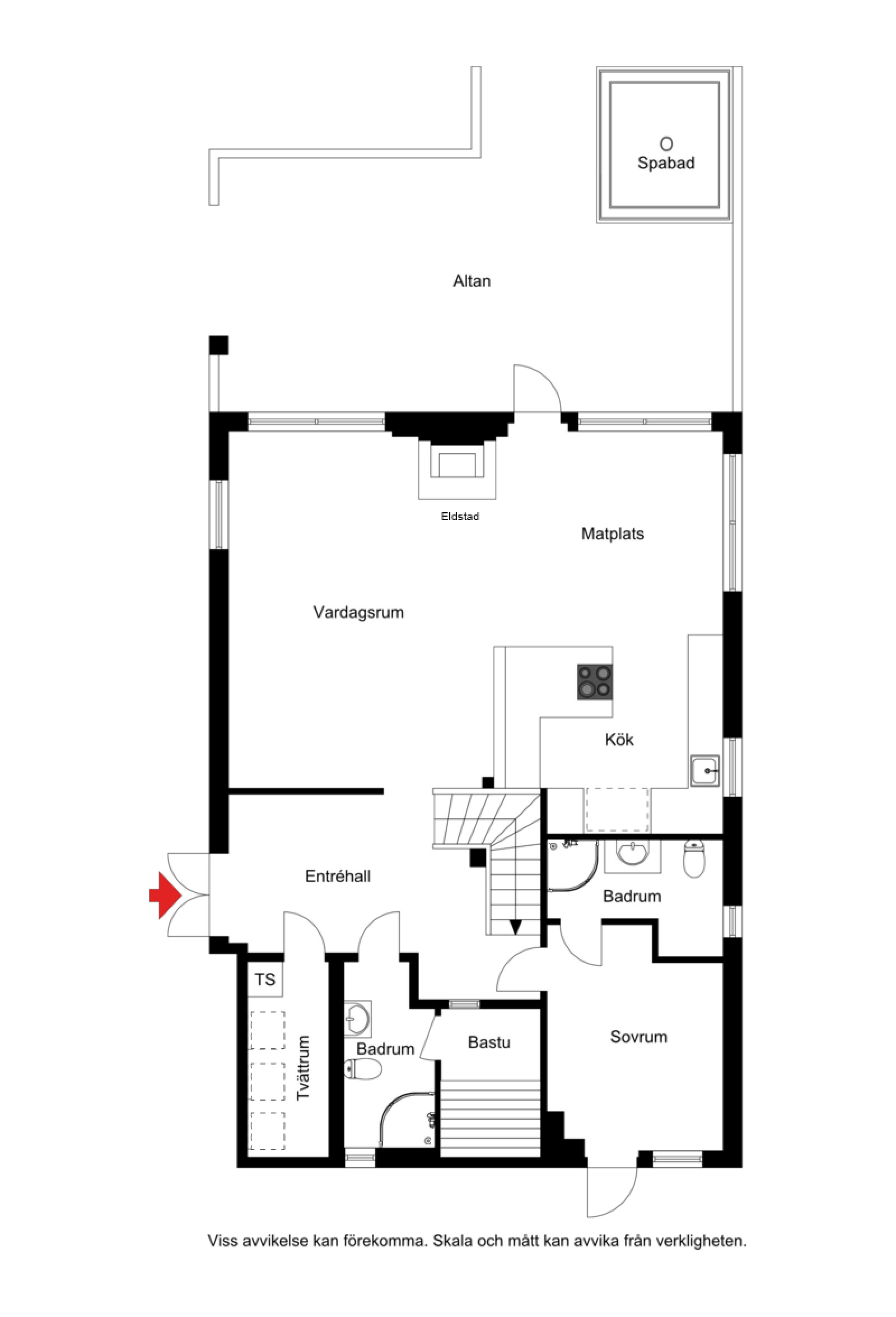 Planskiss Granfjällsporten 59