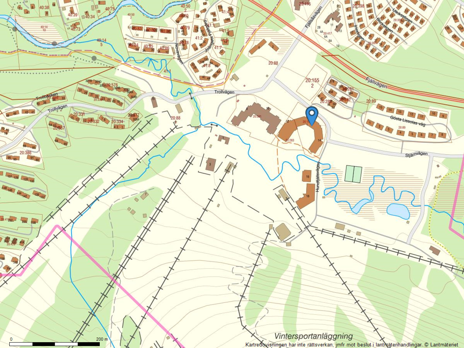 Fastighetskarta Hundfjällscenter 310