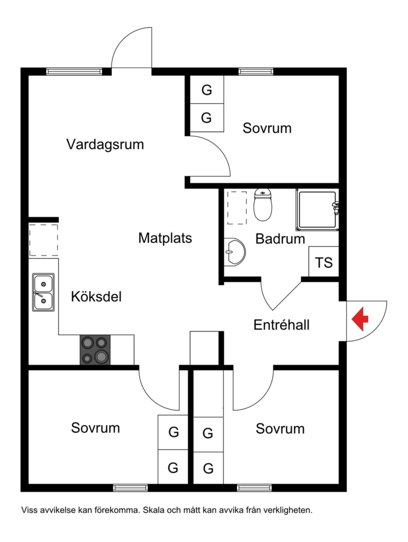 Planskiss Myrflocenter lgh 21 (Mornäsvägen 4)