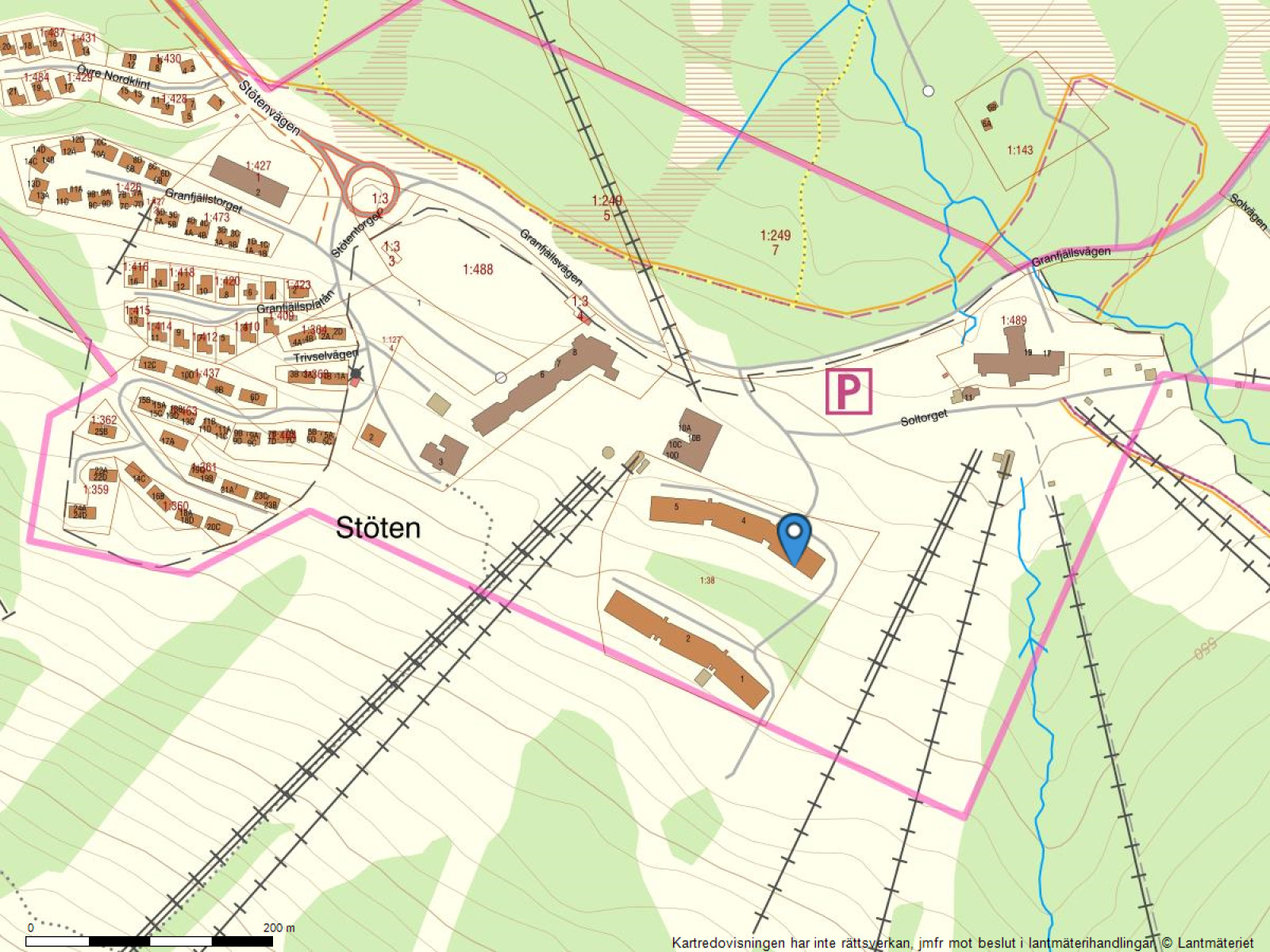 Fastighetskarta Stöten Mitt 308