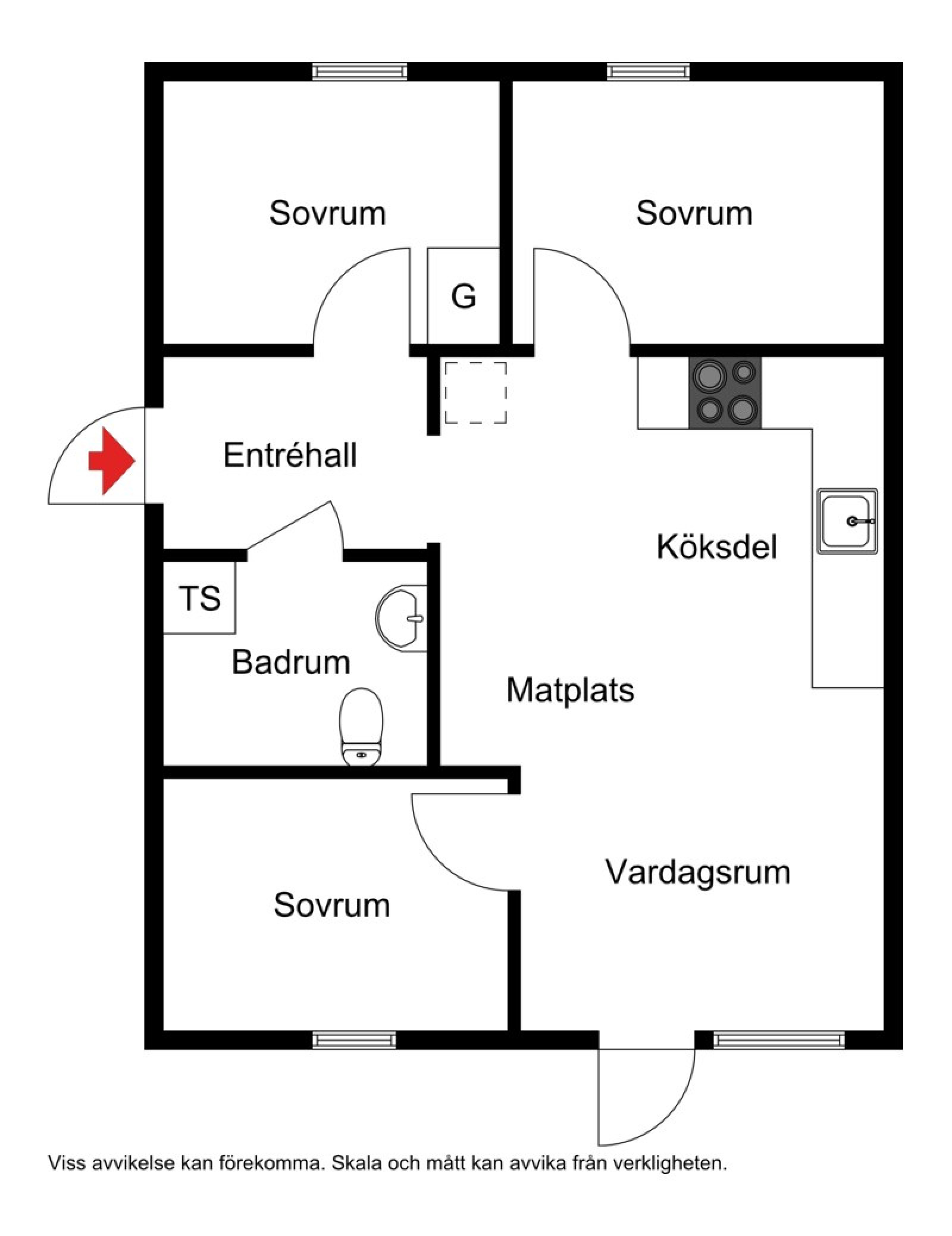 Planskiss Myrflocenter lgh 13 (Mornäsvägen 4)