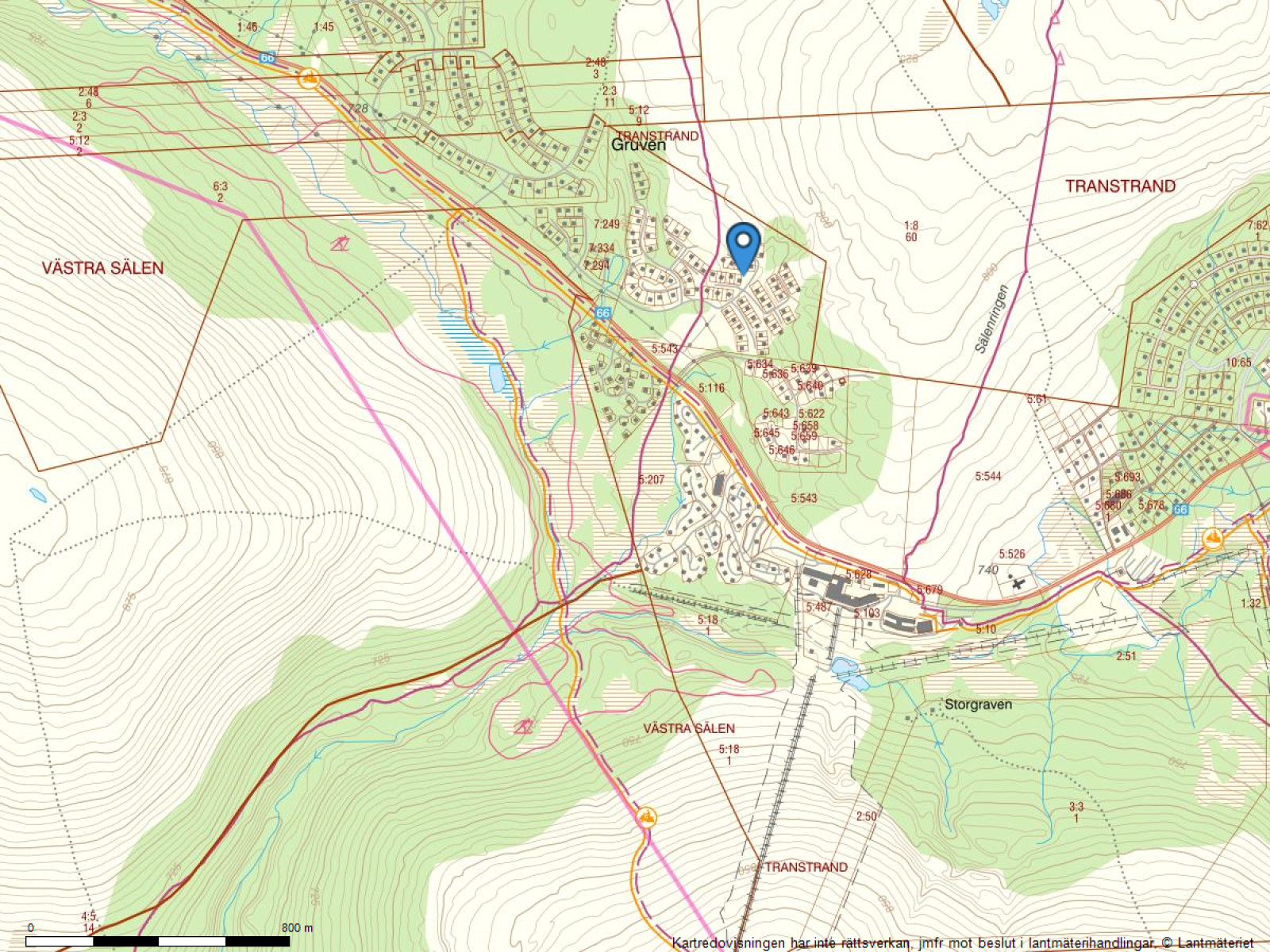 Fastighetskarta Vårbroddstigen 11