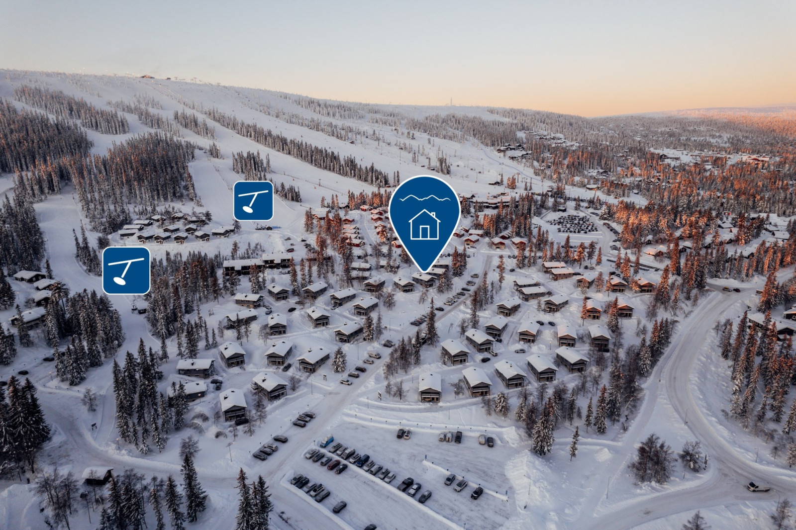 PIL vinter Blå byn 303U