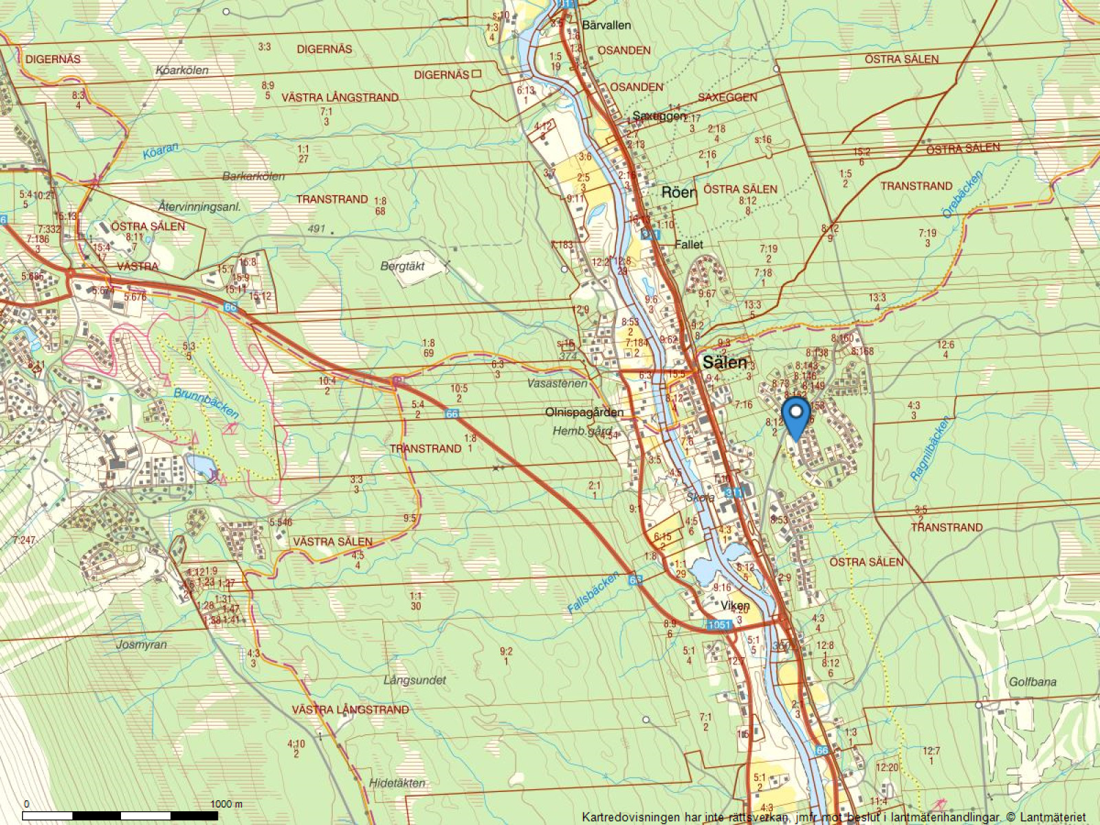 Fastighetskarta Elljusvägen 2C