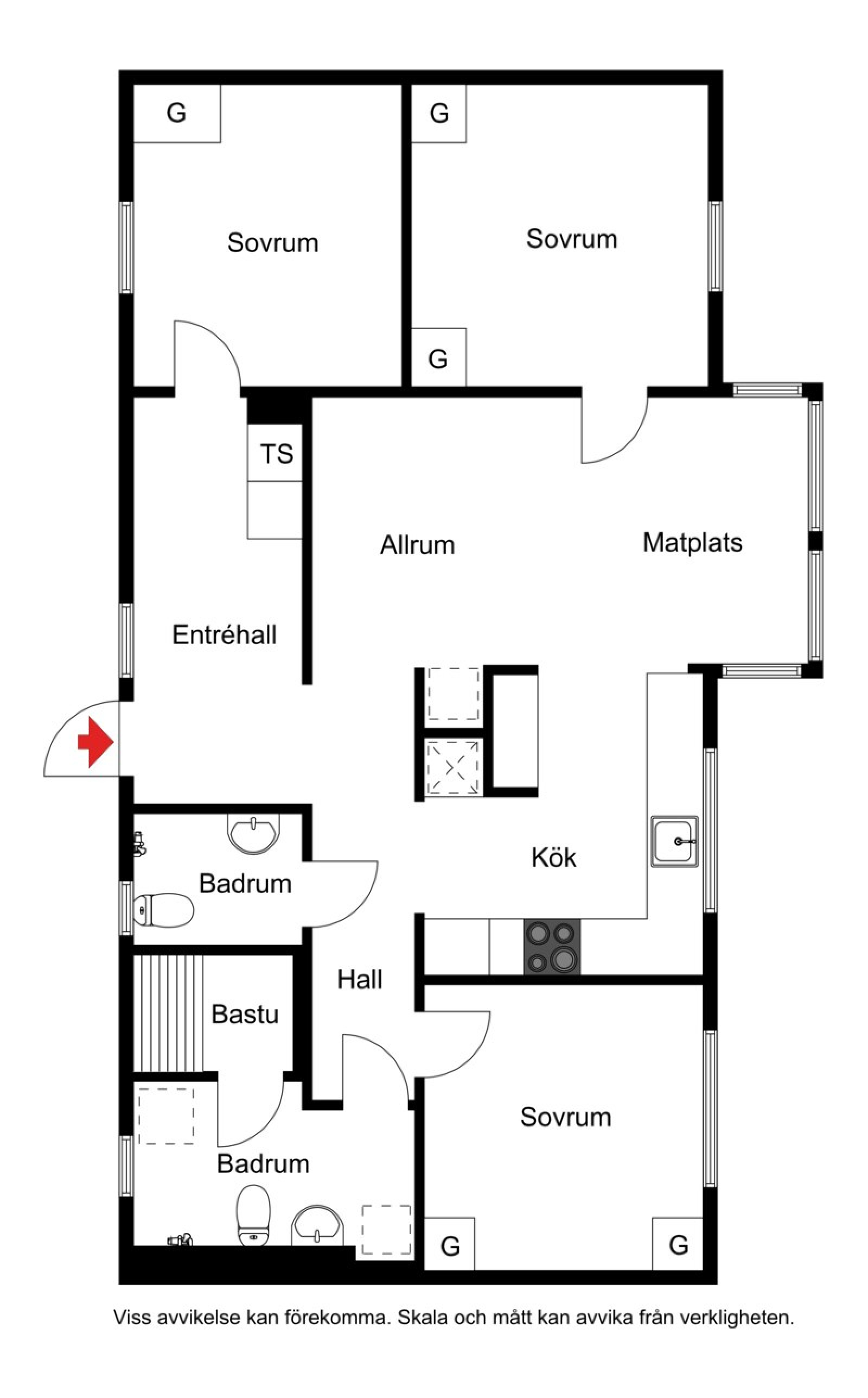 Planskiss Vintergatan 714Ö