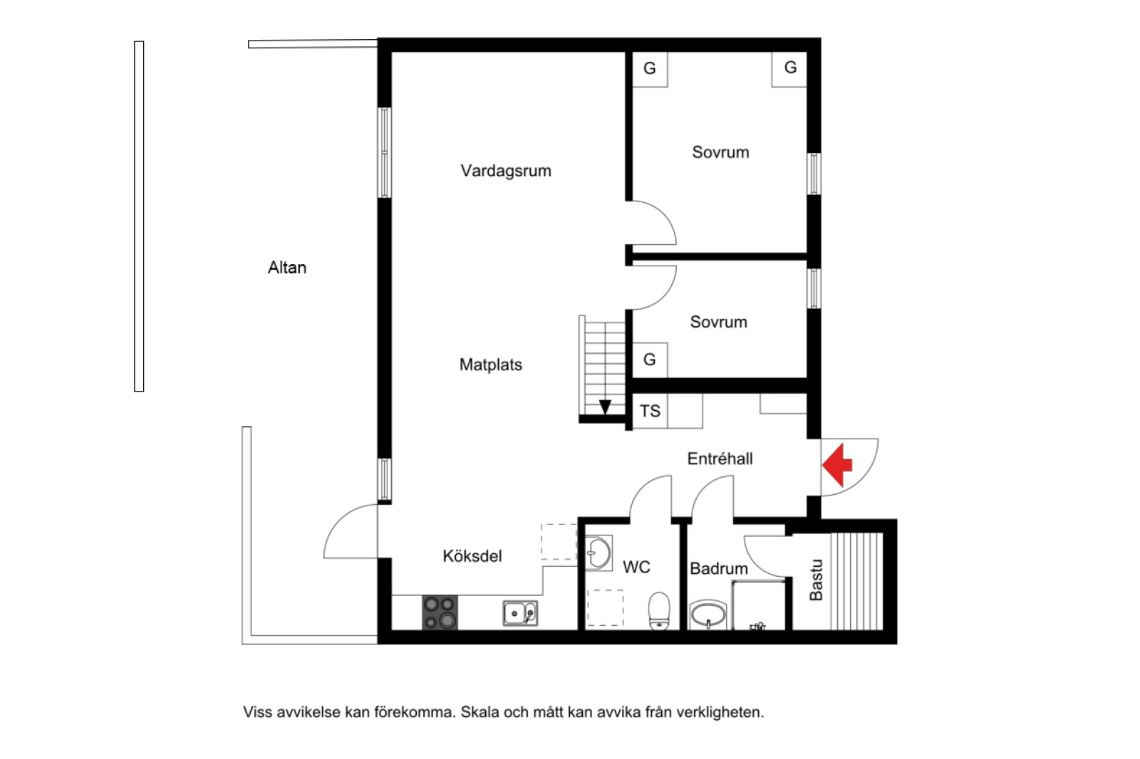 Planskiss Lämmelstigen 10B