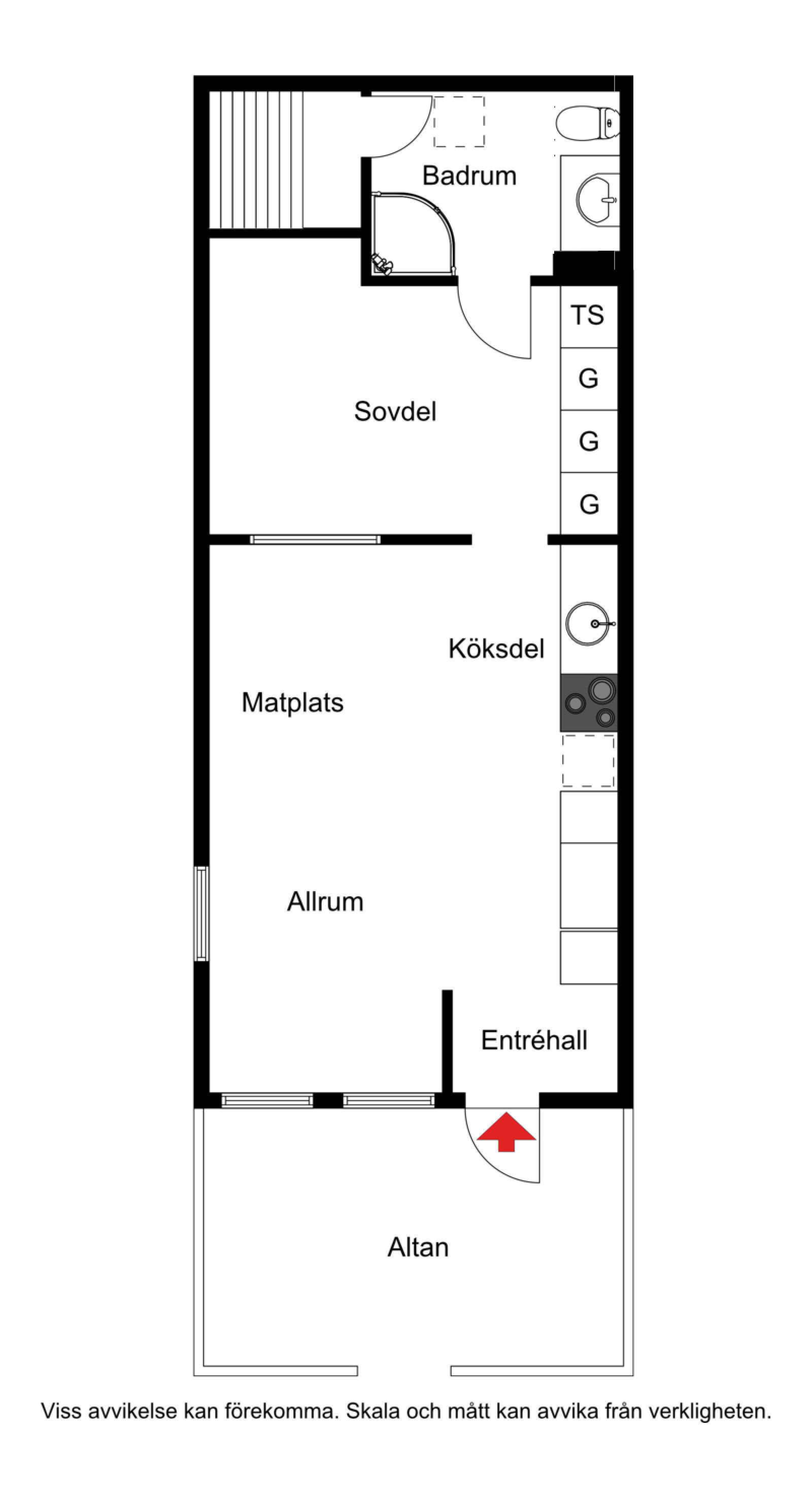 Planskiss Kungsörnen 11C