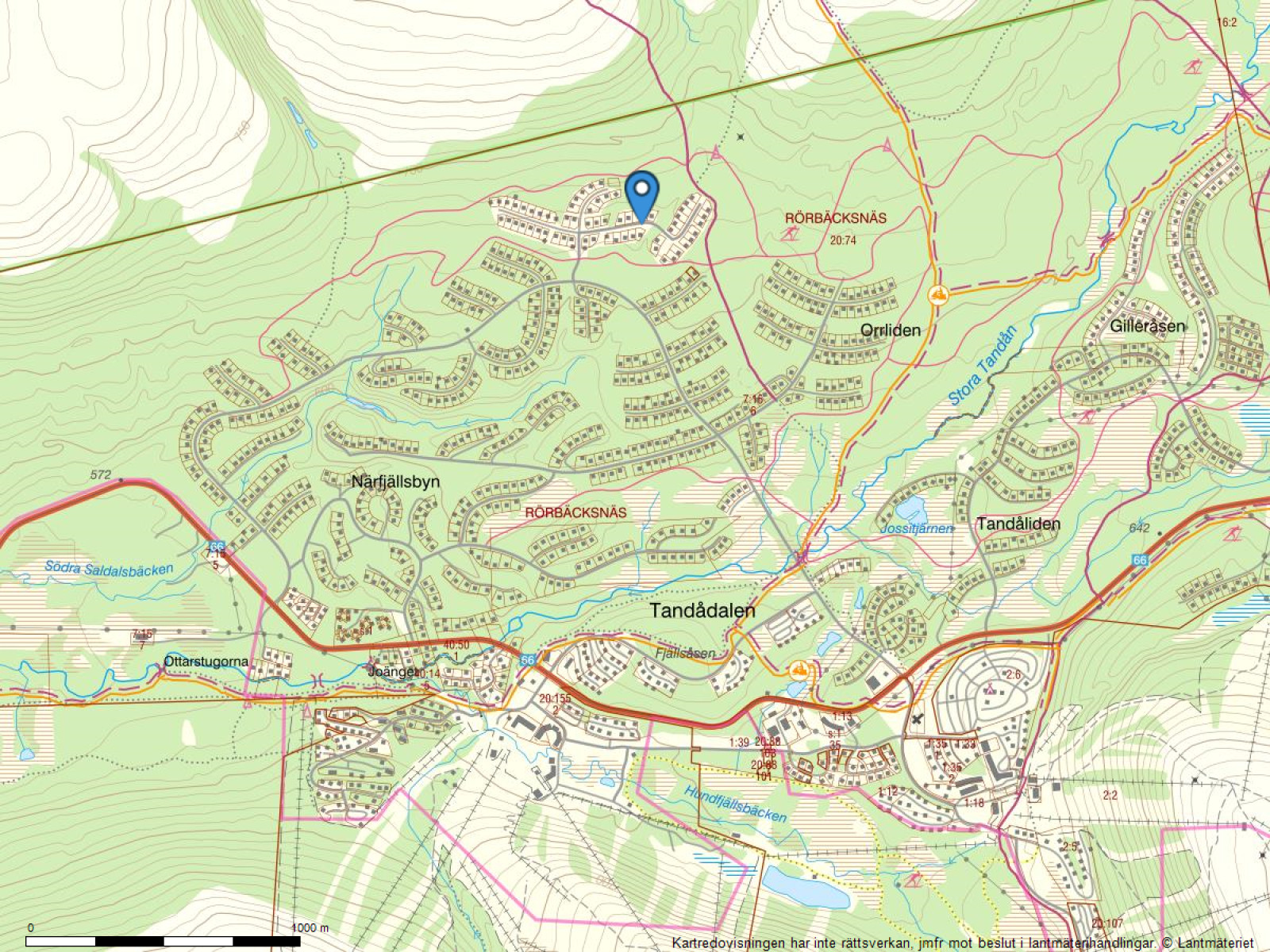 Fastighetskarta Hjortstigen 43A