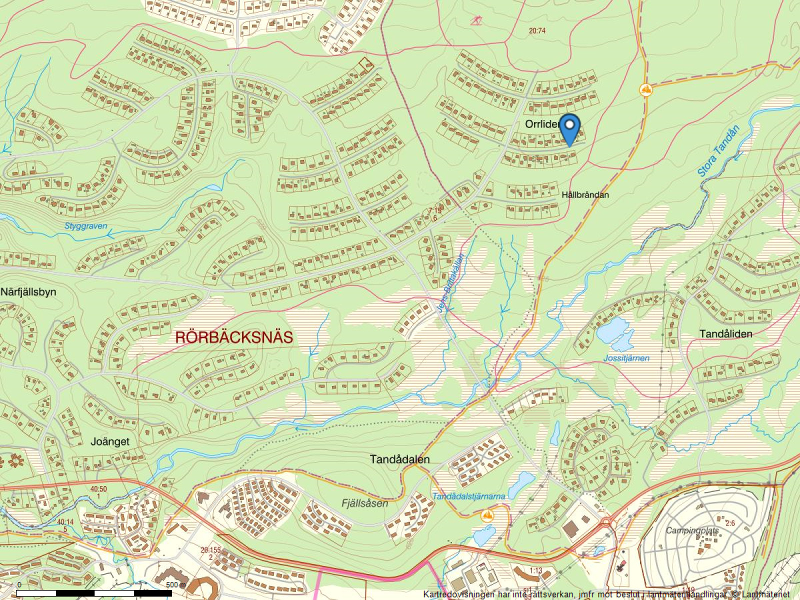 Fastighetskarta Björnstigen 13