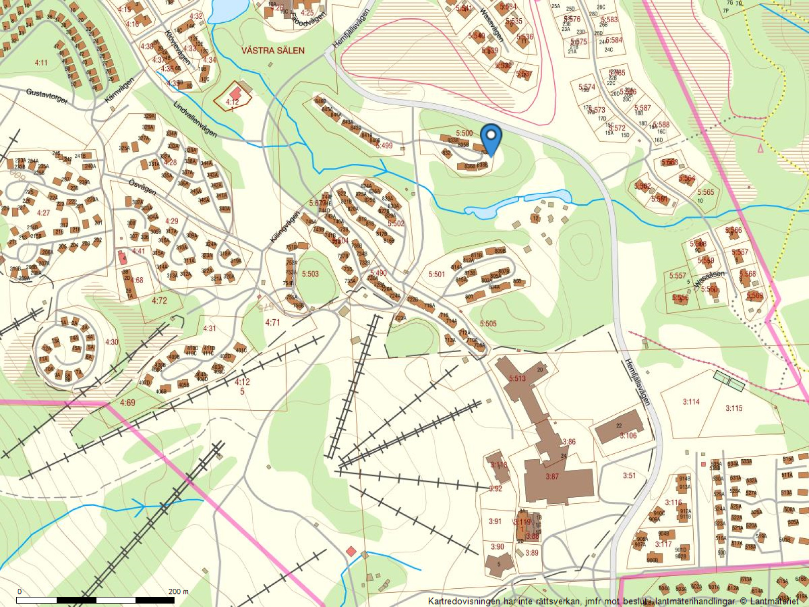 Fastighetskarta Vasabyn 837Ö