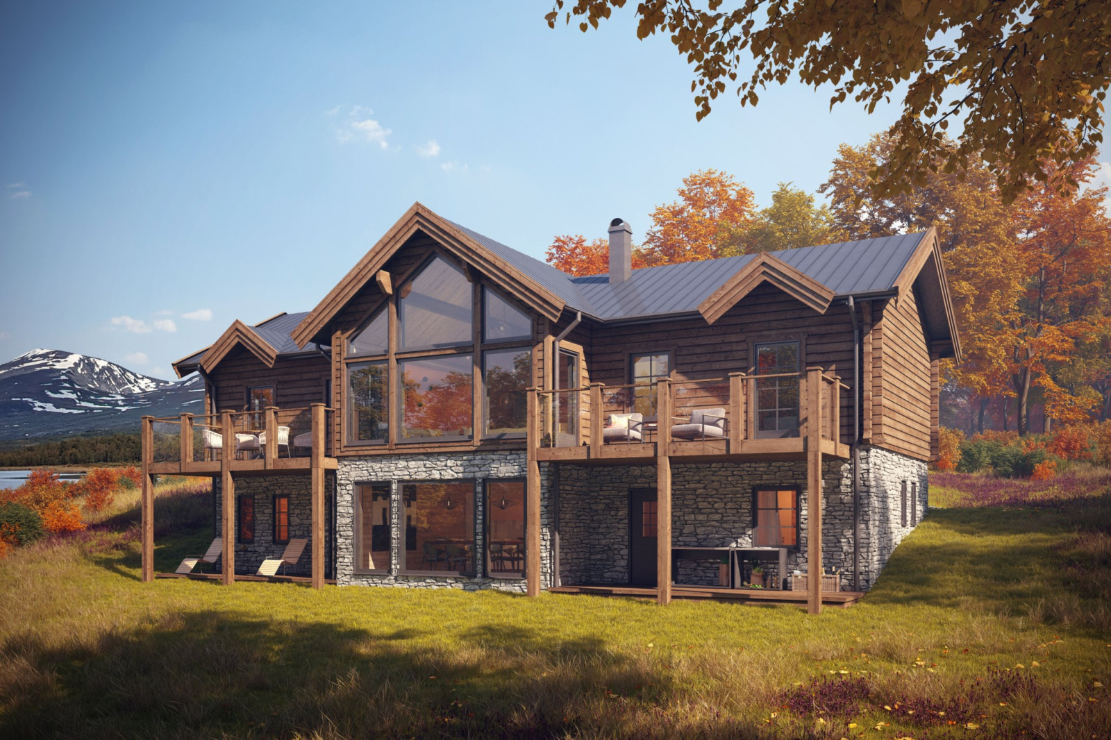 Husmodell Wikbacken modern Fösarvägen 2