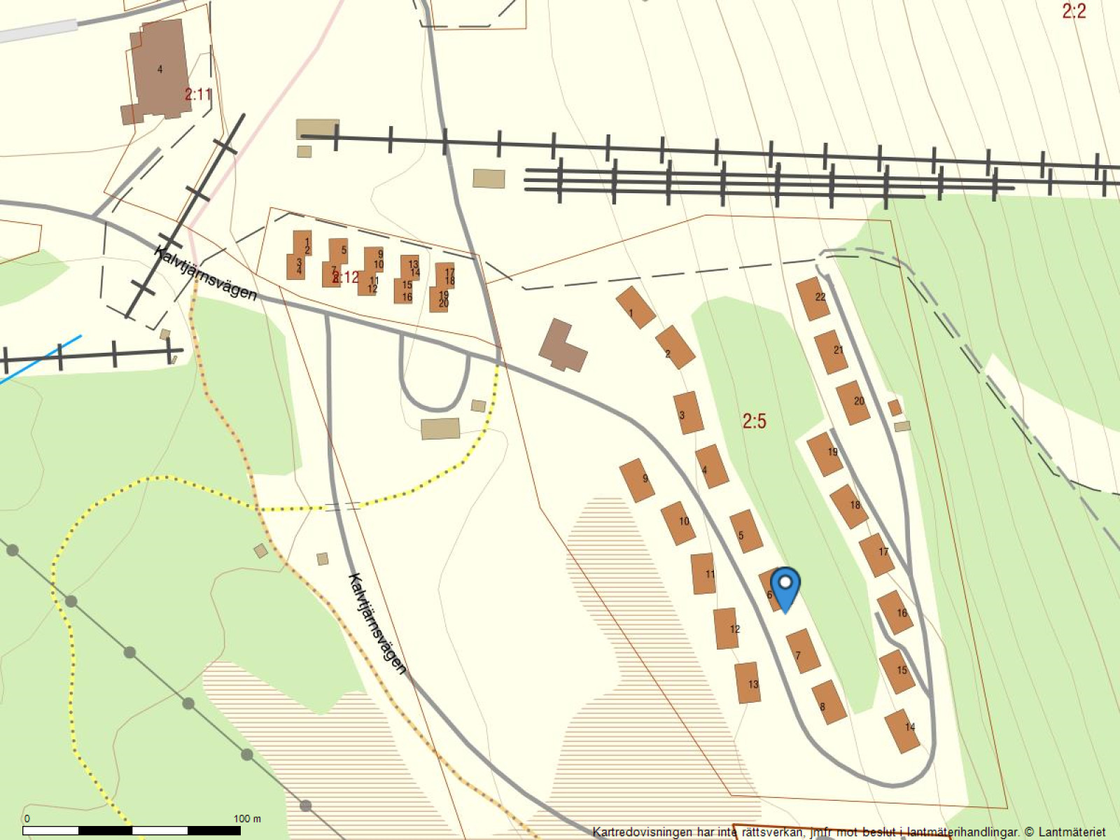 Fastighetskarta Grå Byn 6 H