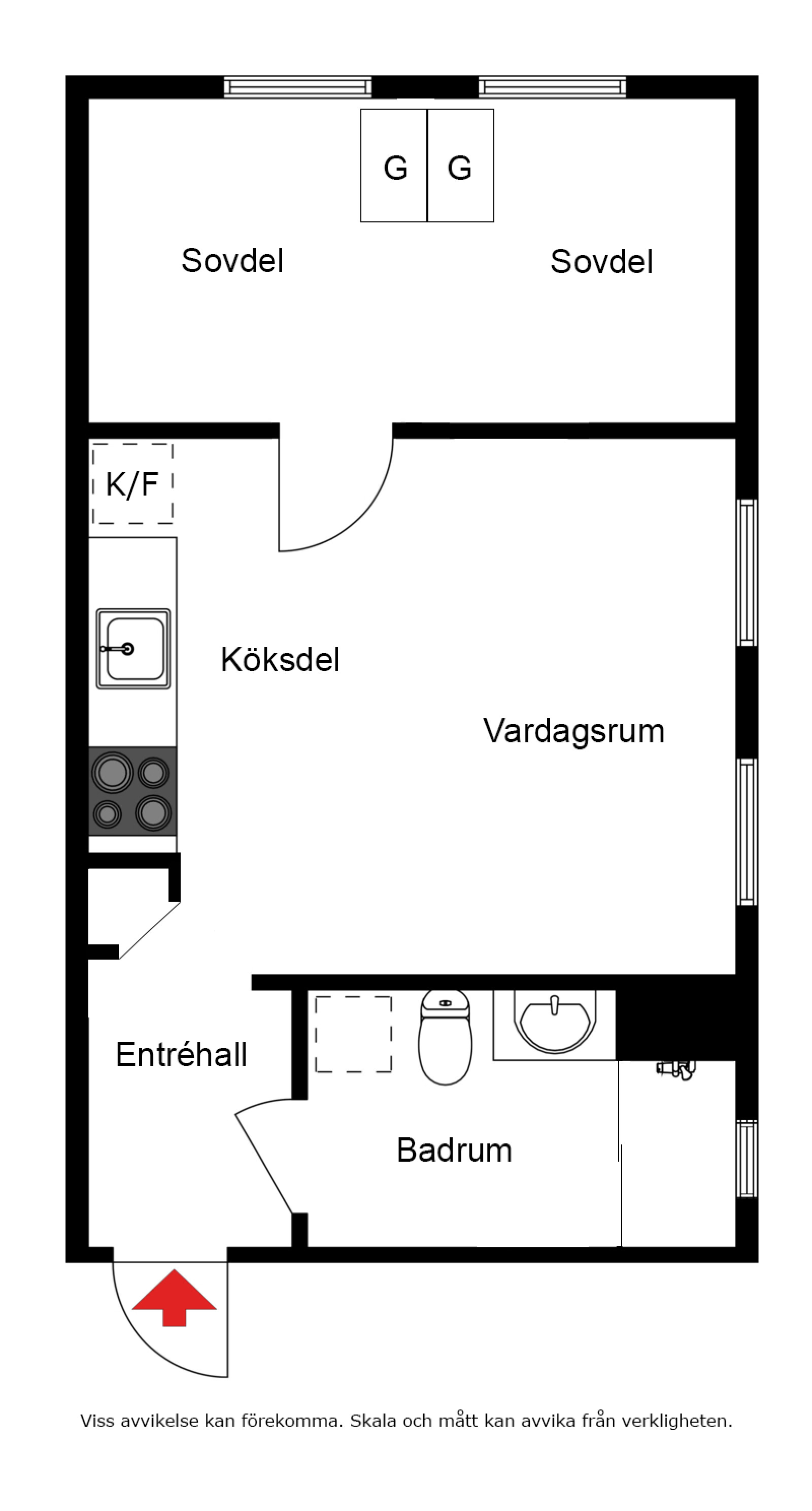 Planskiss Grå Byn 6 H