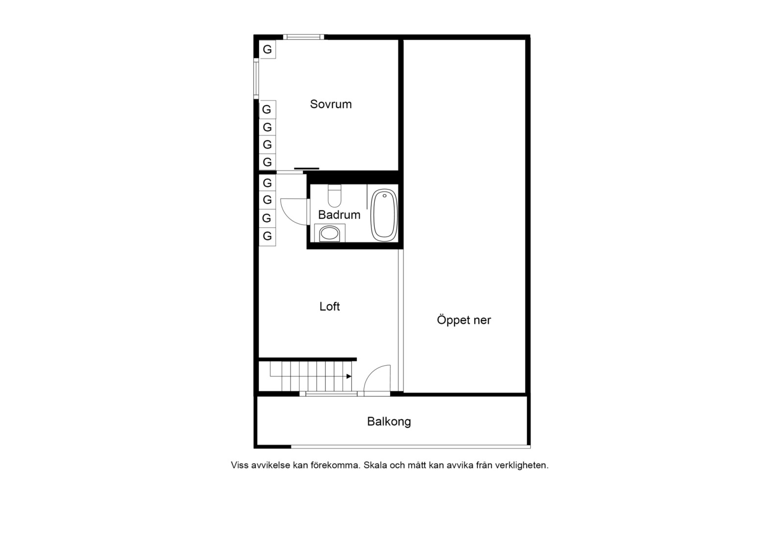 Planskiss loft Nordklint 78