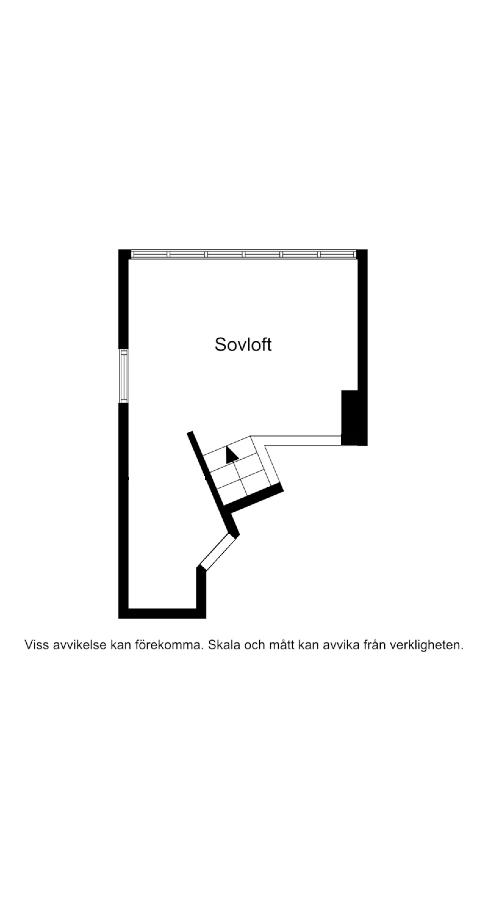 Planskiss loft Sjungarbacken Plus 1081