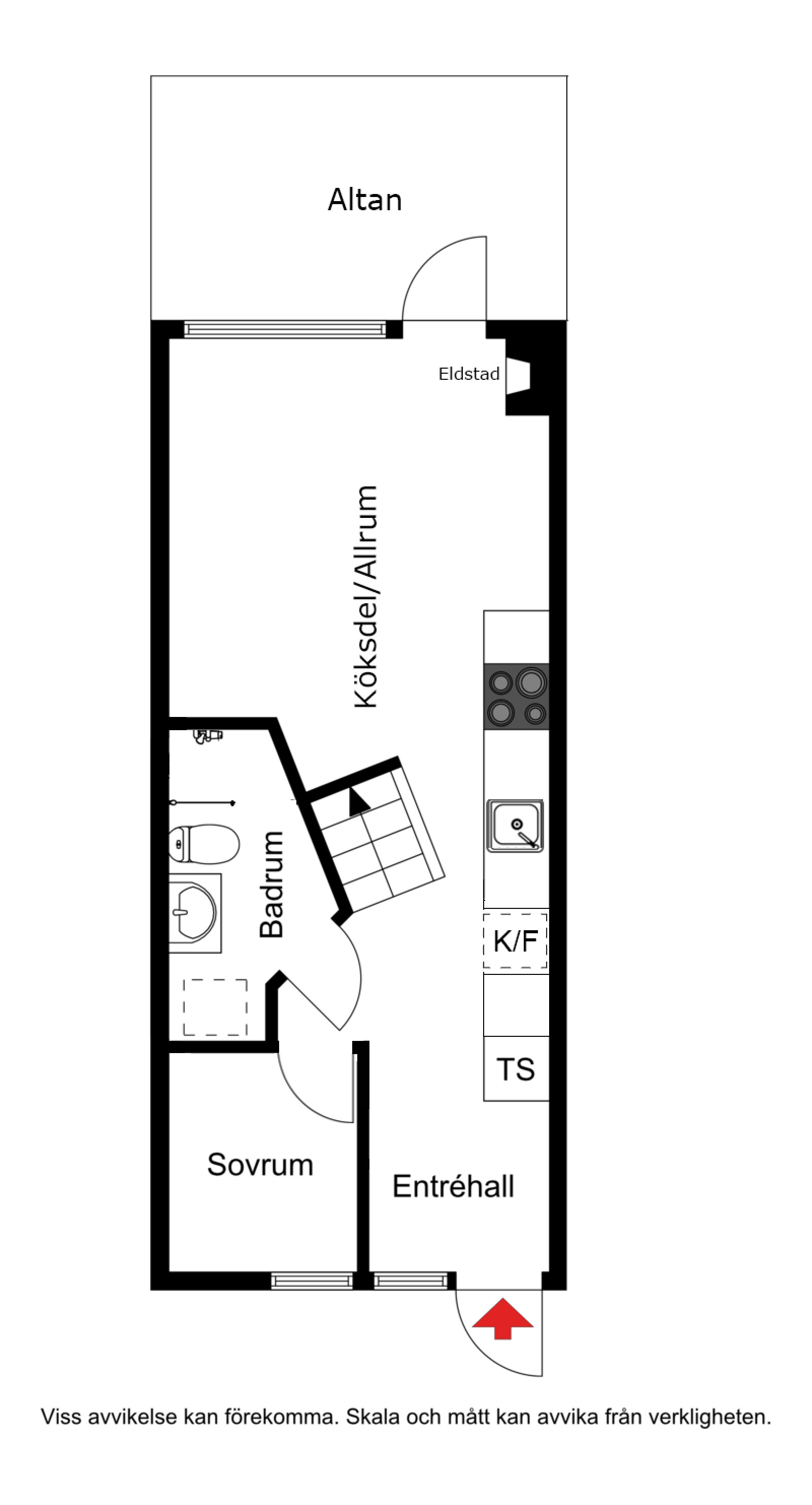 Planskiss Sjungarbacken Plus 1081