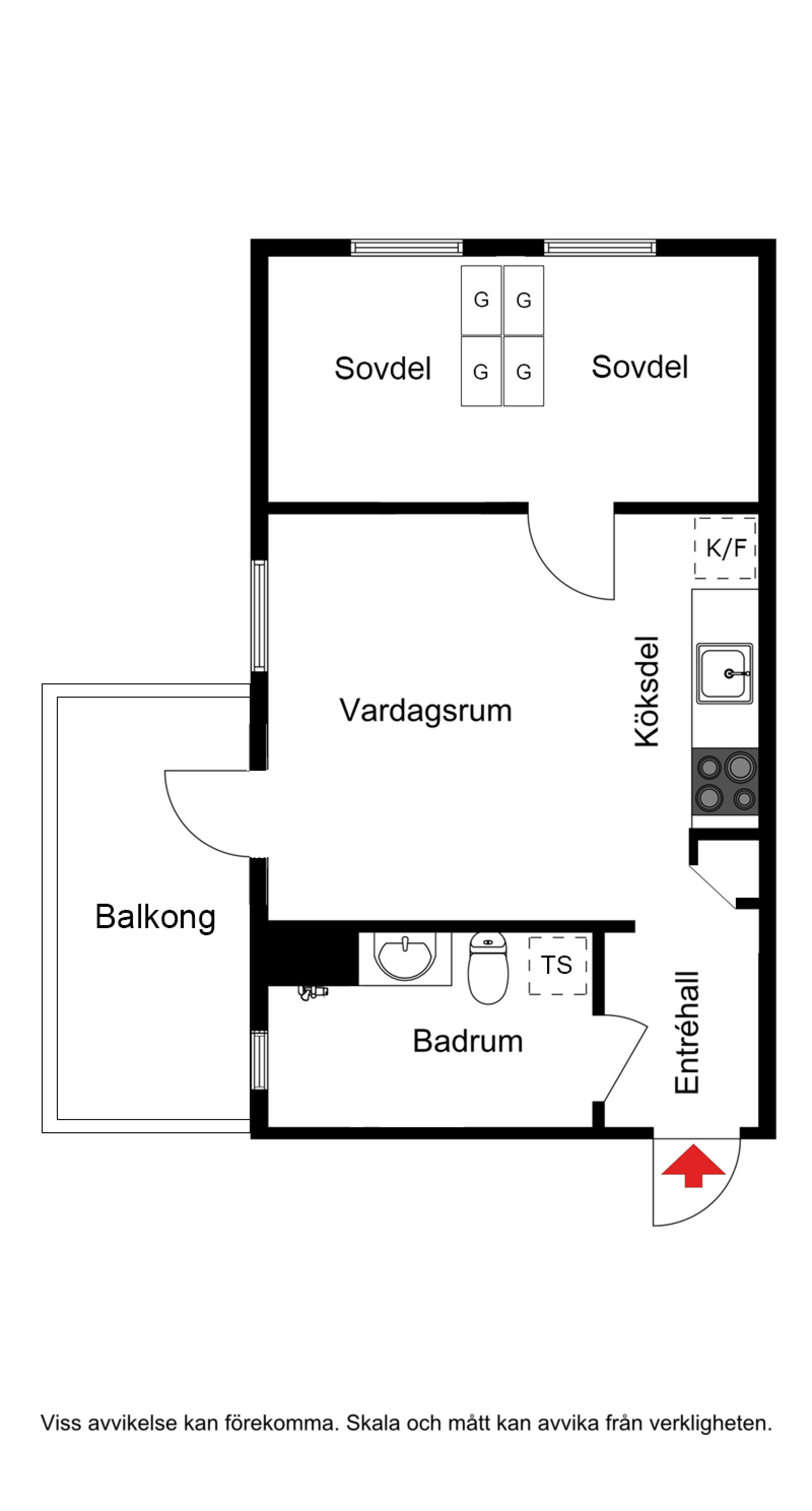 Planskiss Tandådalen Grå byn 13 A