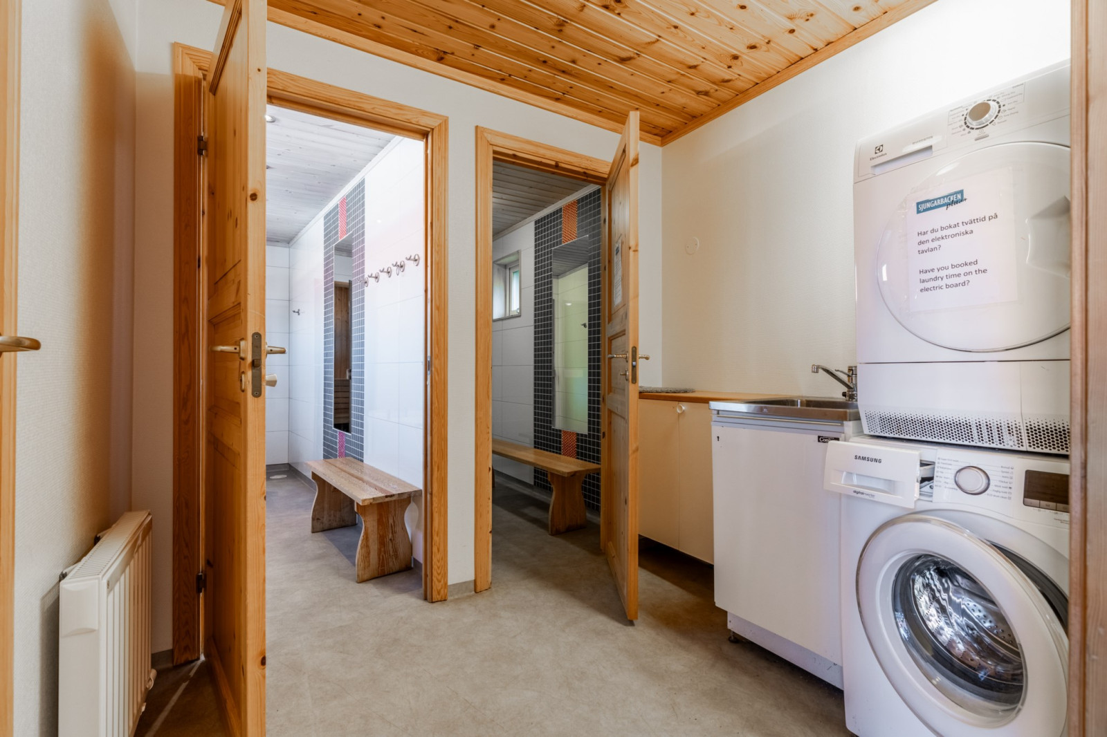 Gemensam tvättstuga/relax Sjungarbacken PLUS 1100