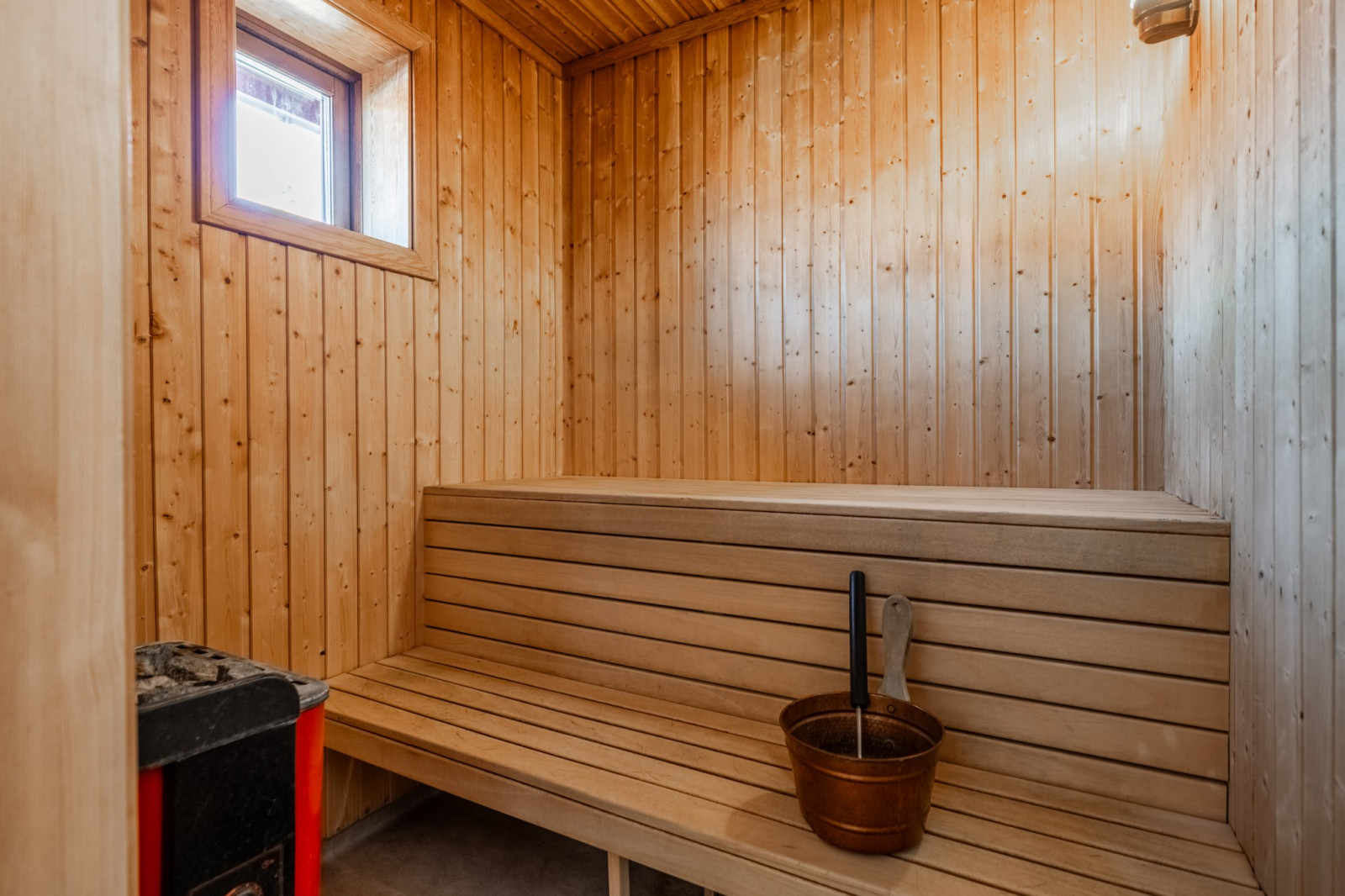Gemensam relax/bastu Sjungarbacken PLUS 1100
