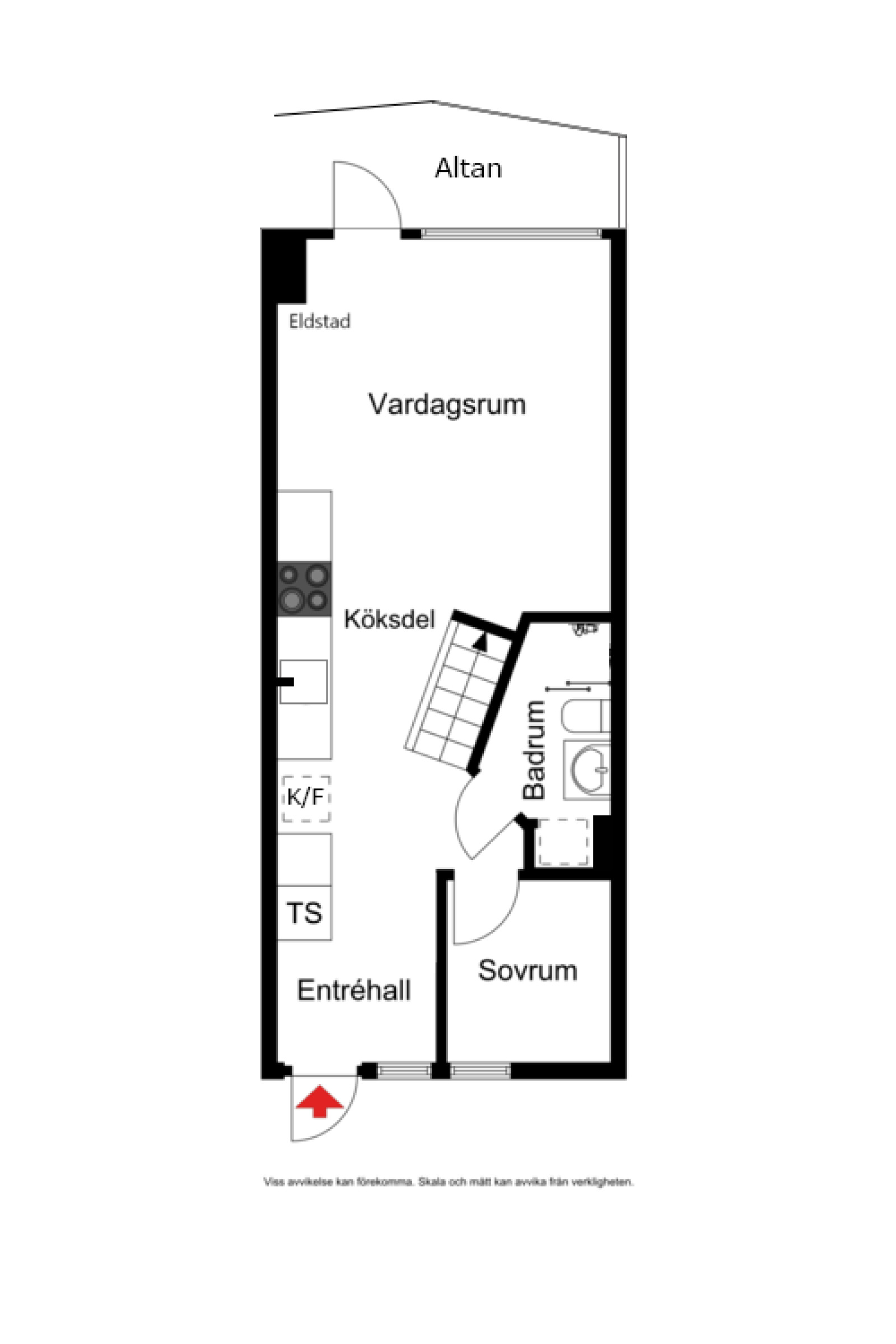 Planskiss Sjungarbacken PLUS 1100