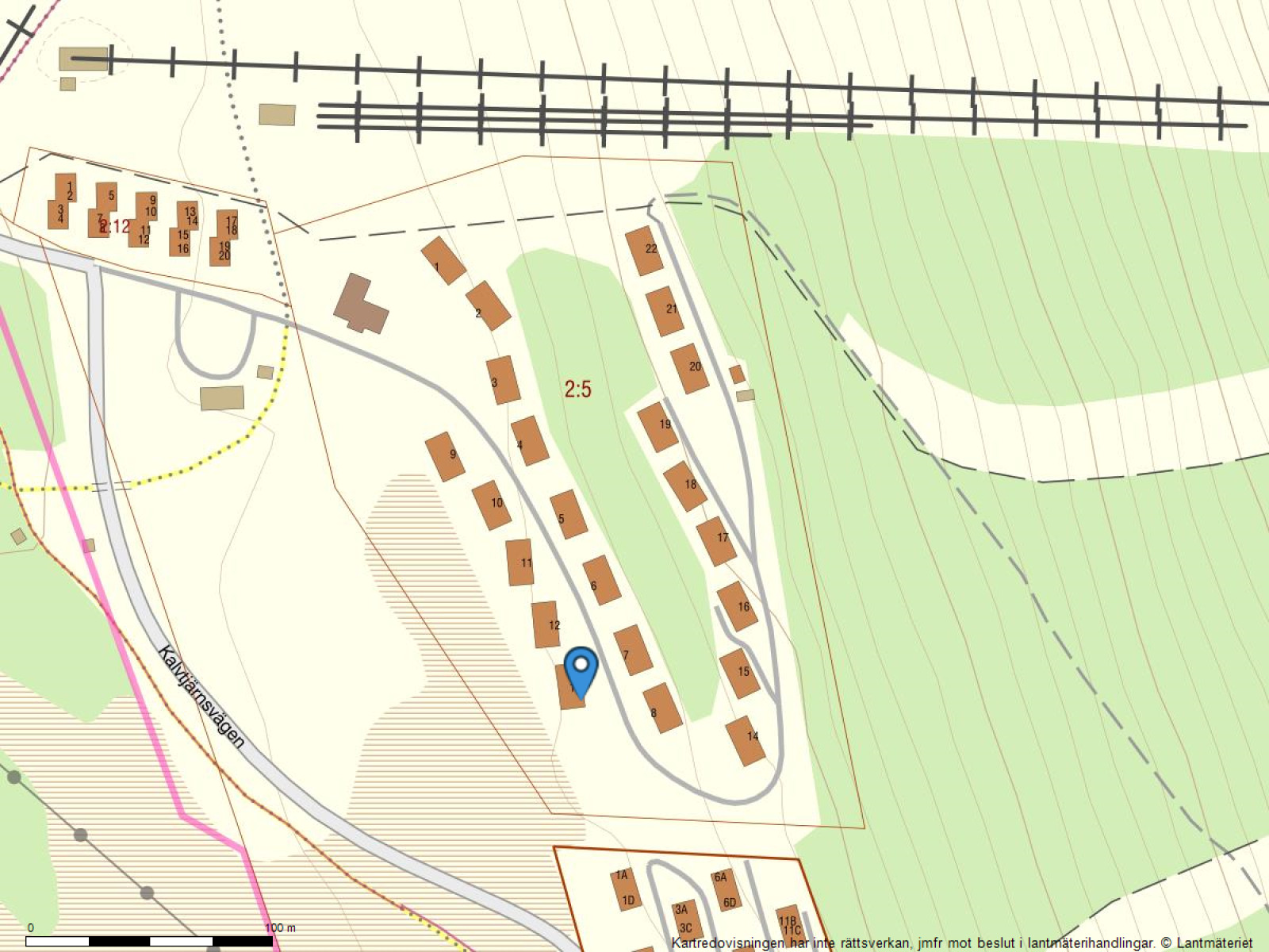 Fastighetskarta Tandådalen Grå byn 13 A
