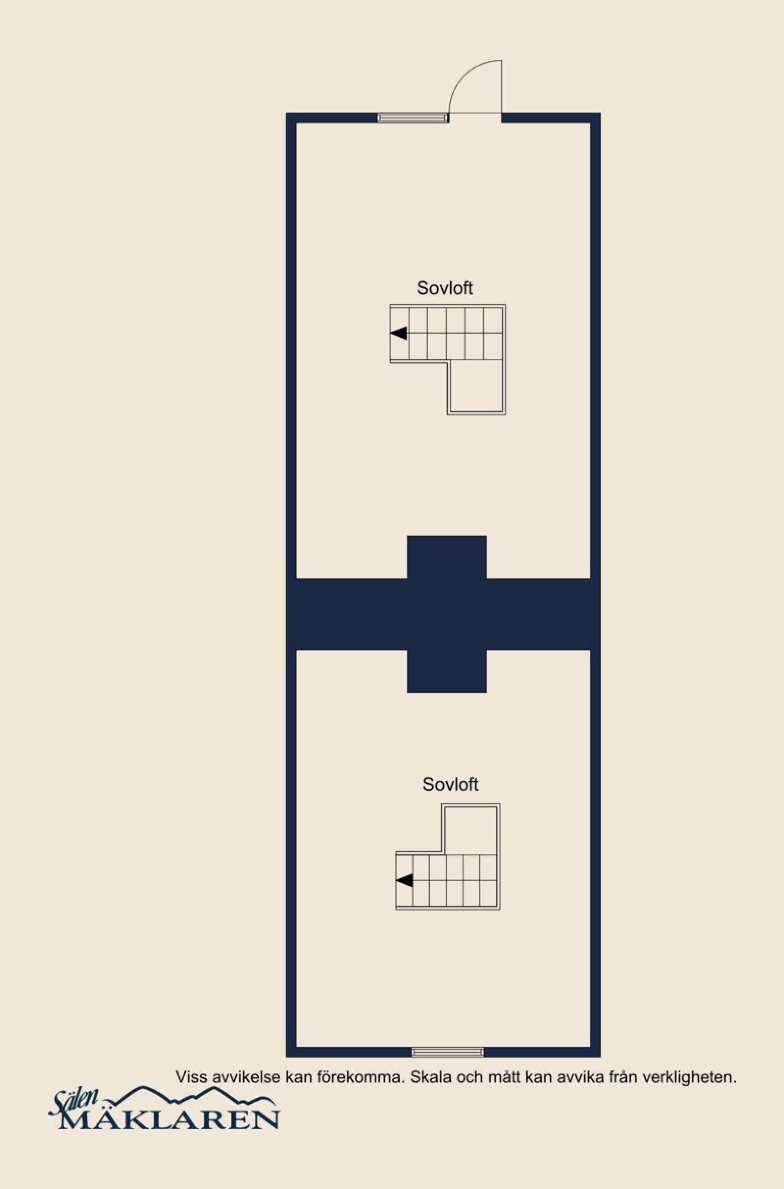 Planskiss loft Östfjällstäkten 5