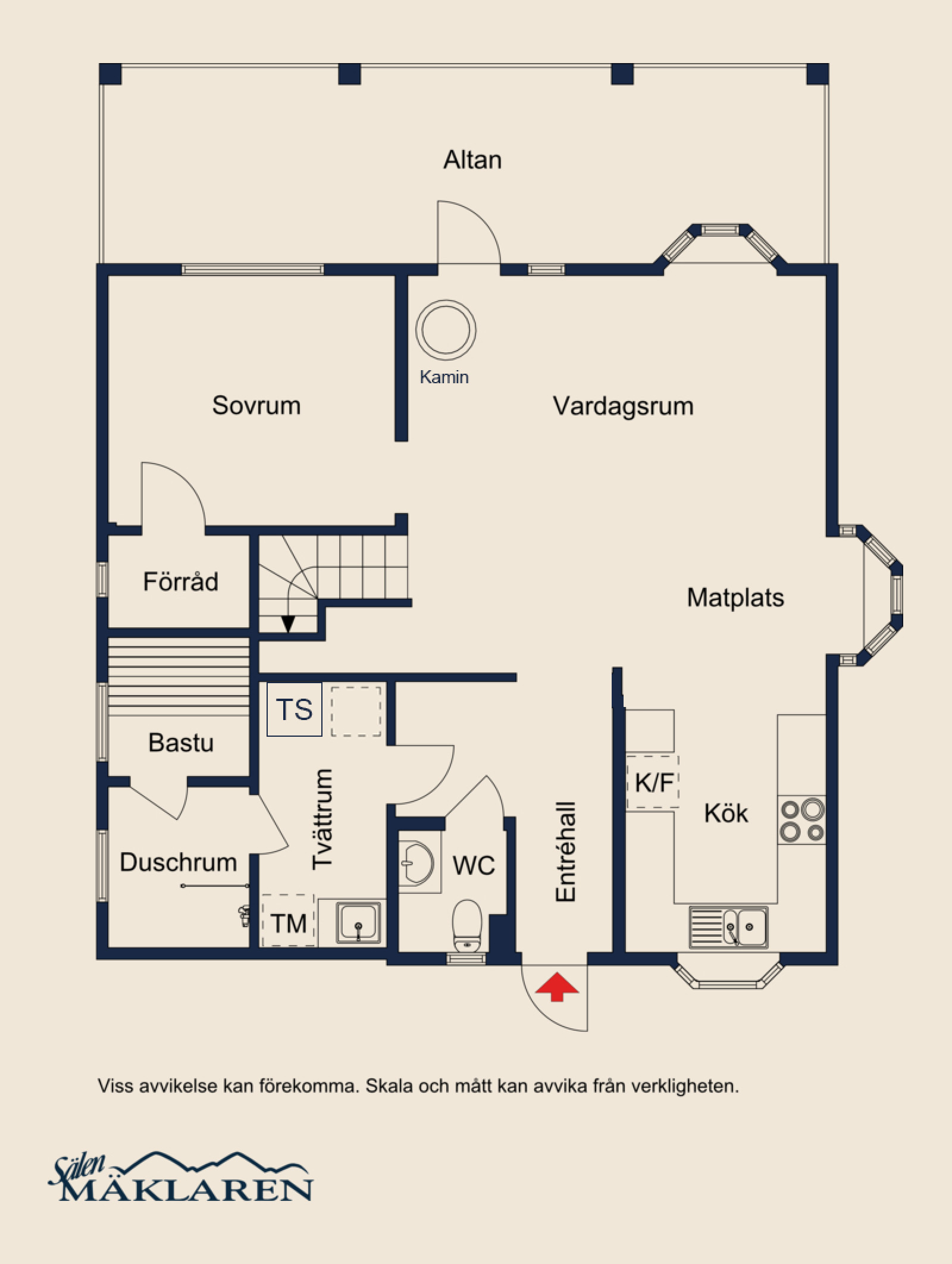 Planskiss Salbäcksvägen 28